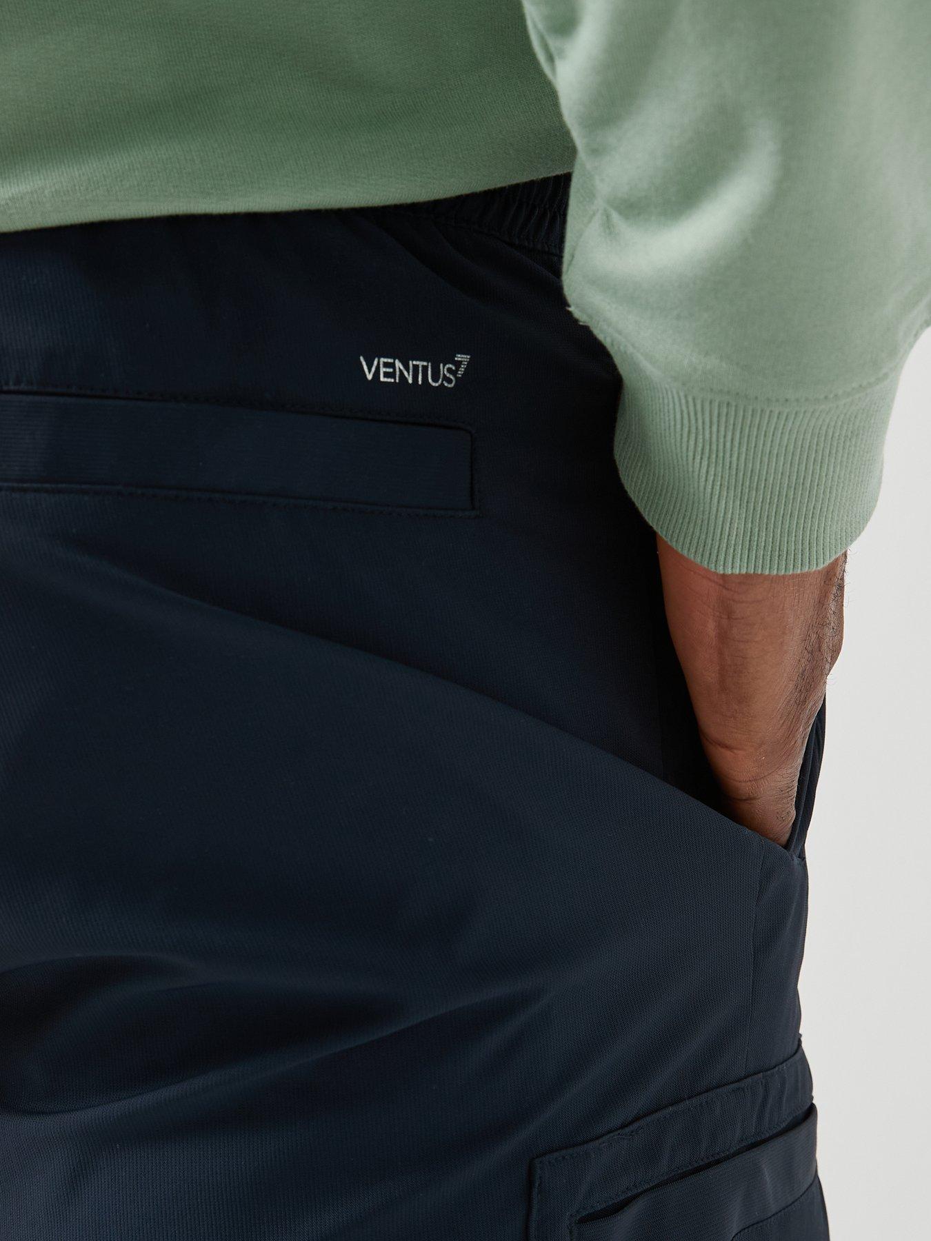 Image 6 of 6 of EA7 Emporio Armani Golf Pro Cargo Shorts - Dark Blue