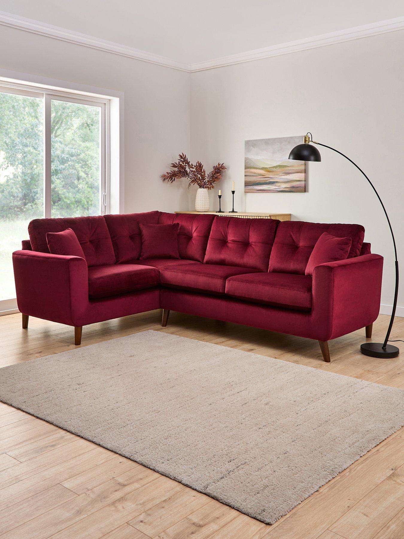 Very Home Nevada Lh Dbl Arm Corner Grp