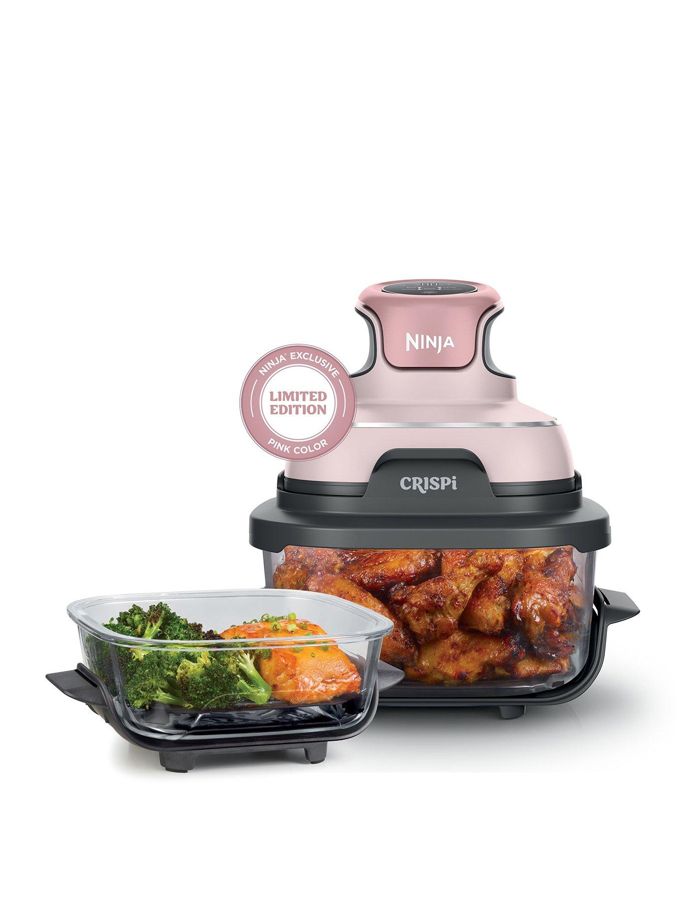 NINJA CRISPi 4-in-1 Portable Glass Air Fryer - Pink [FN101UKPK]