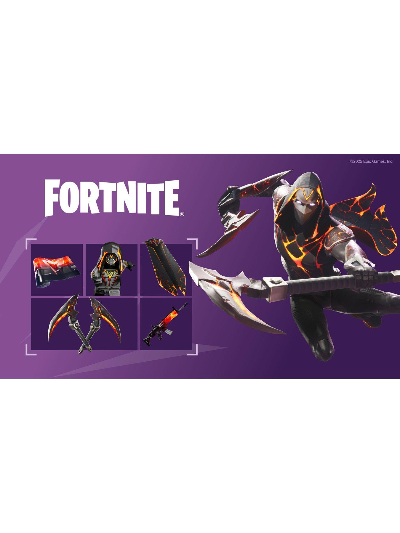 Nintendo Switch Fortnite Darkfire Ice Bundle (Code in Box