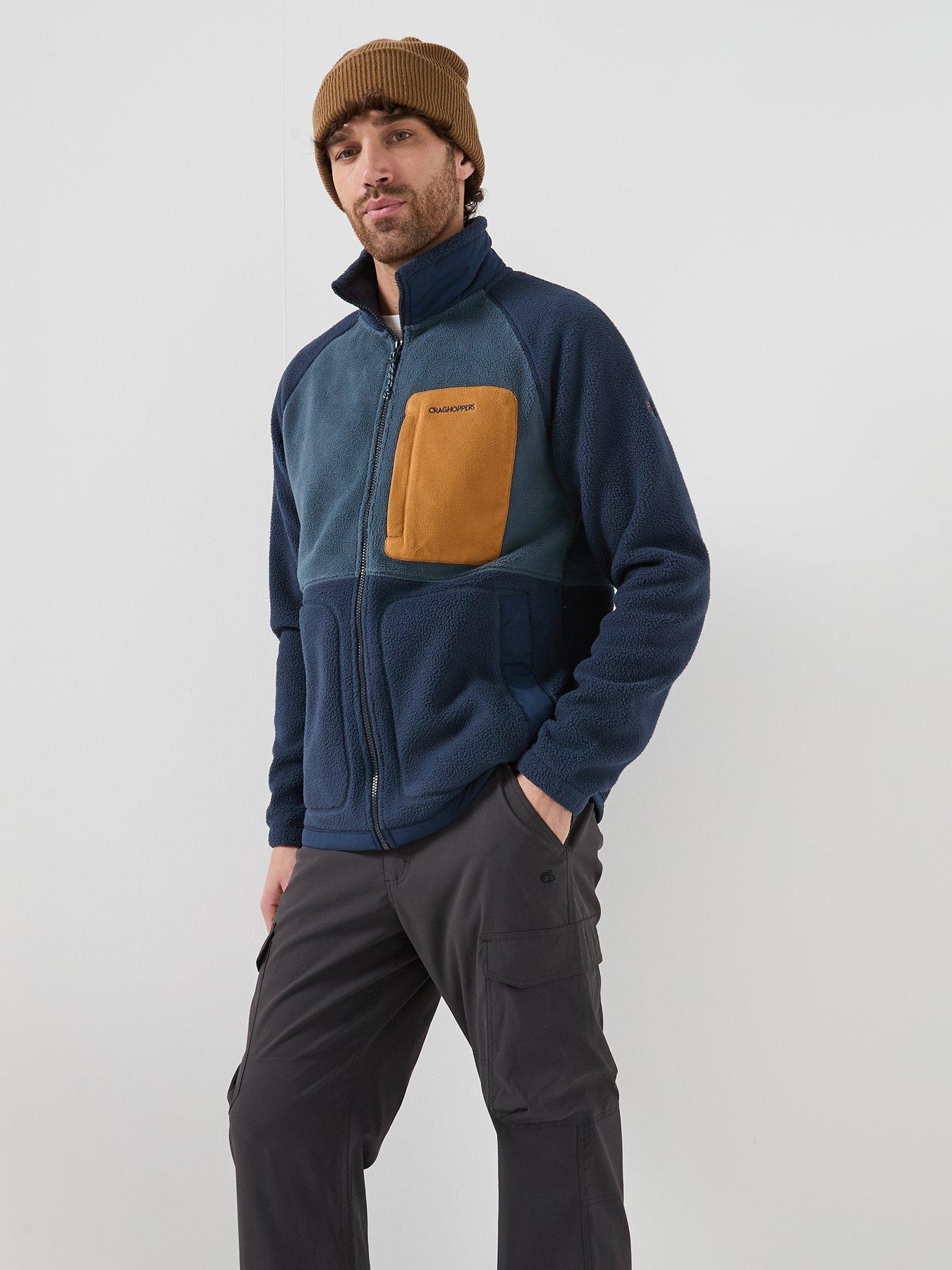 Craghoppers Mens Dades Fleece Jacket, Navy, Size S, Men