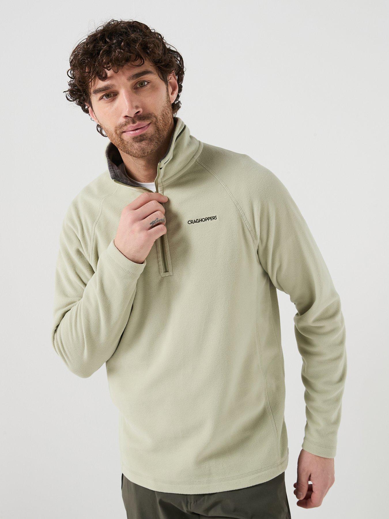 Craghoppers Mens Corey VI 1/2 Zip Fleece - Green