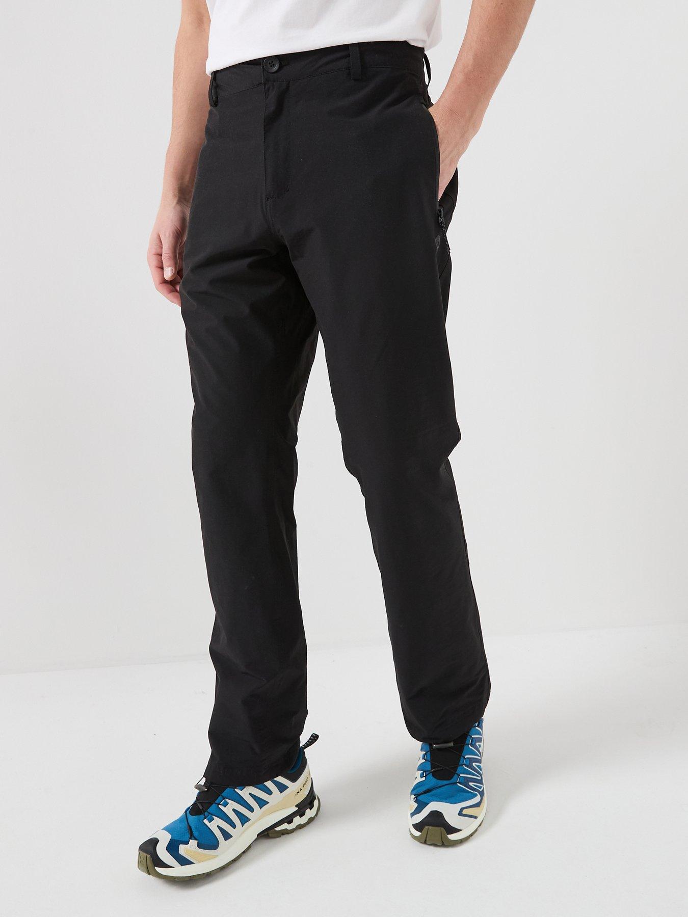 Craghoppers Mens Kiwi Pro II Waterproof Trousers, Black, Size 34R, Men