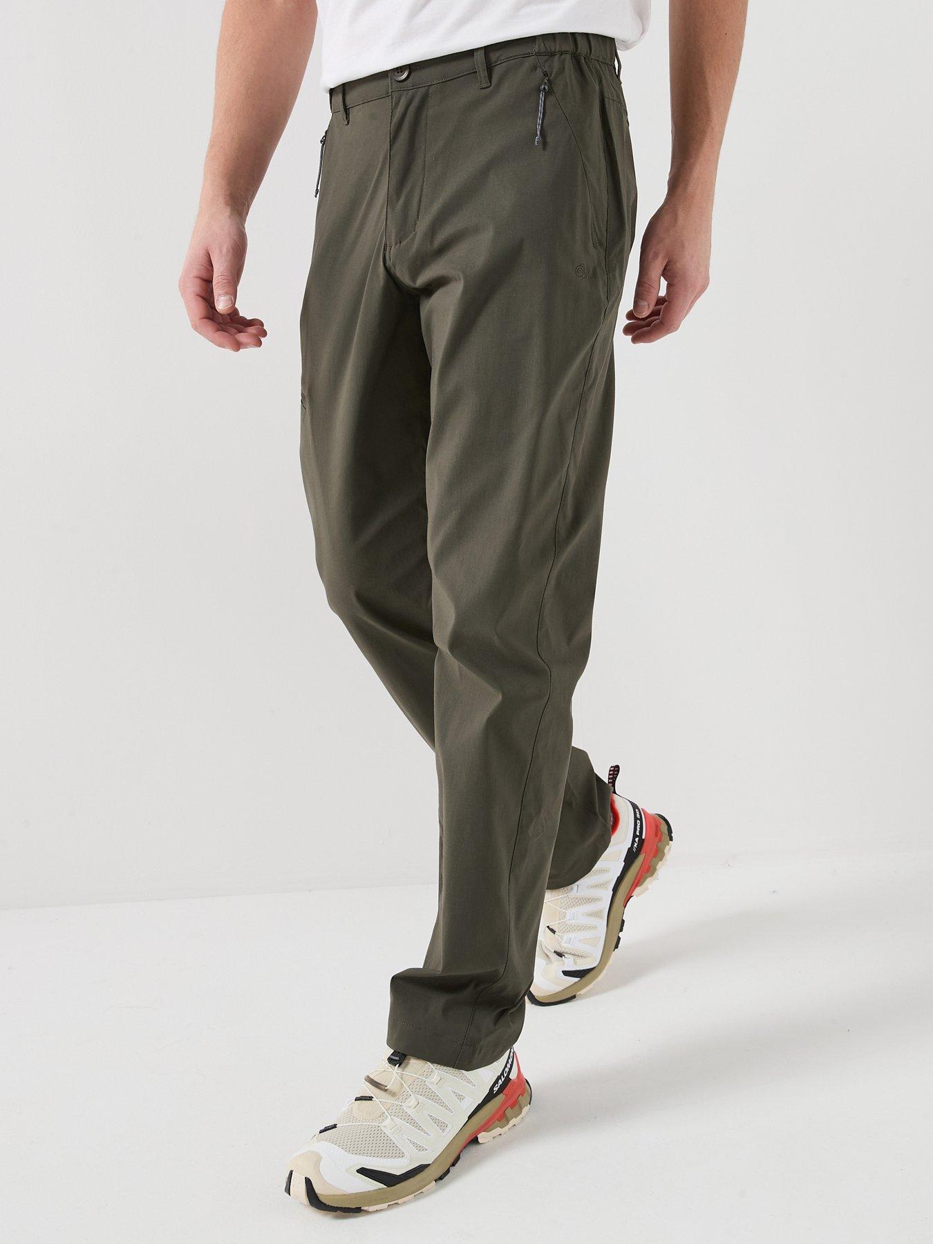 Craghoppers Mens Kiwi Pro III Trousers - Green