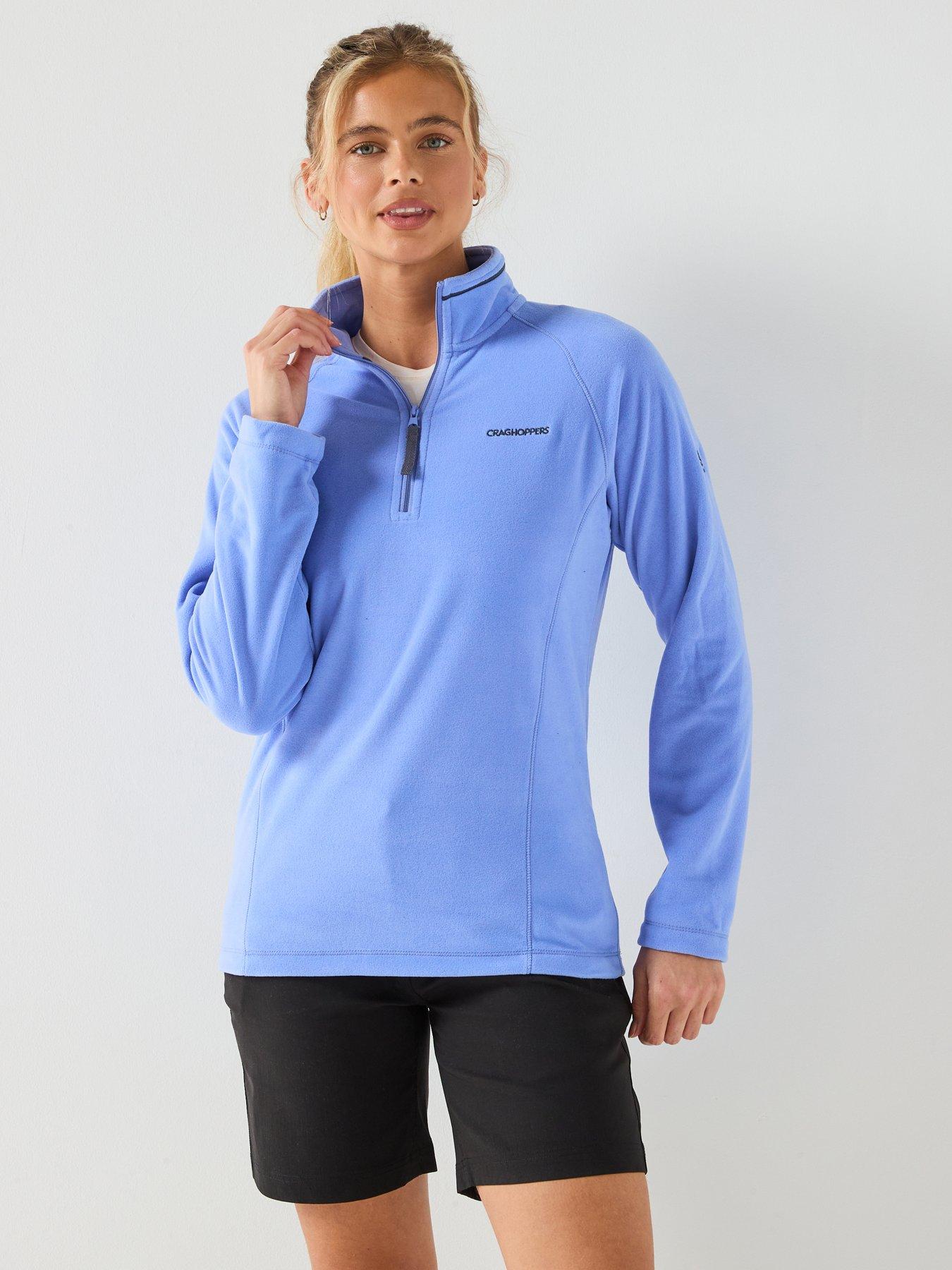 Craghoppers Womens National Trust Miska Half Zip Fleece - Blue