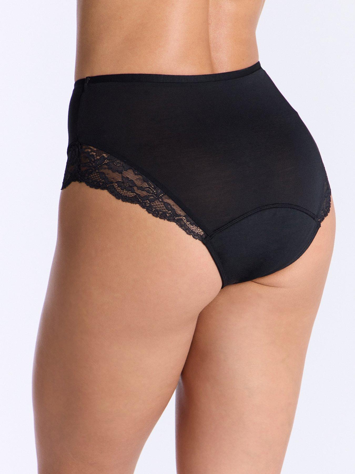 Image 2 of 5 of Boux Avenue 2 Pack Heavy Flow Period Pants - Black