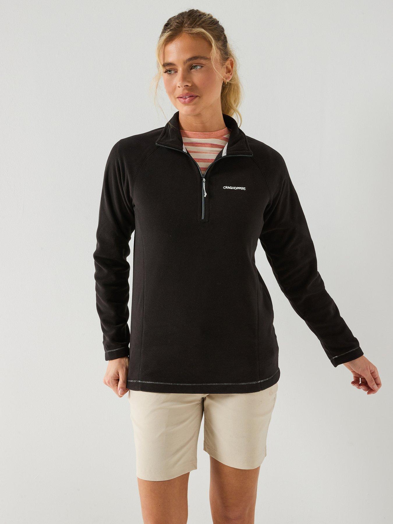 Craghoppers Womens Miska VI 1/2 Zip Fleece - Black