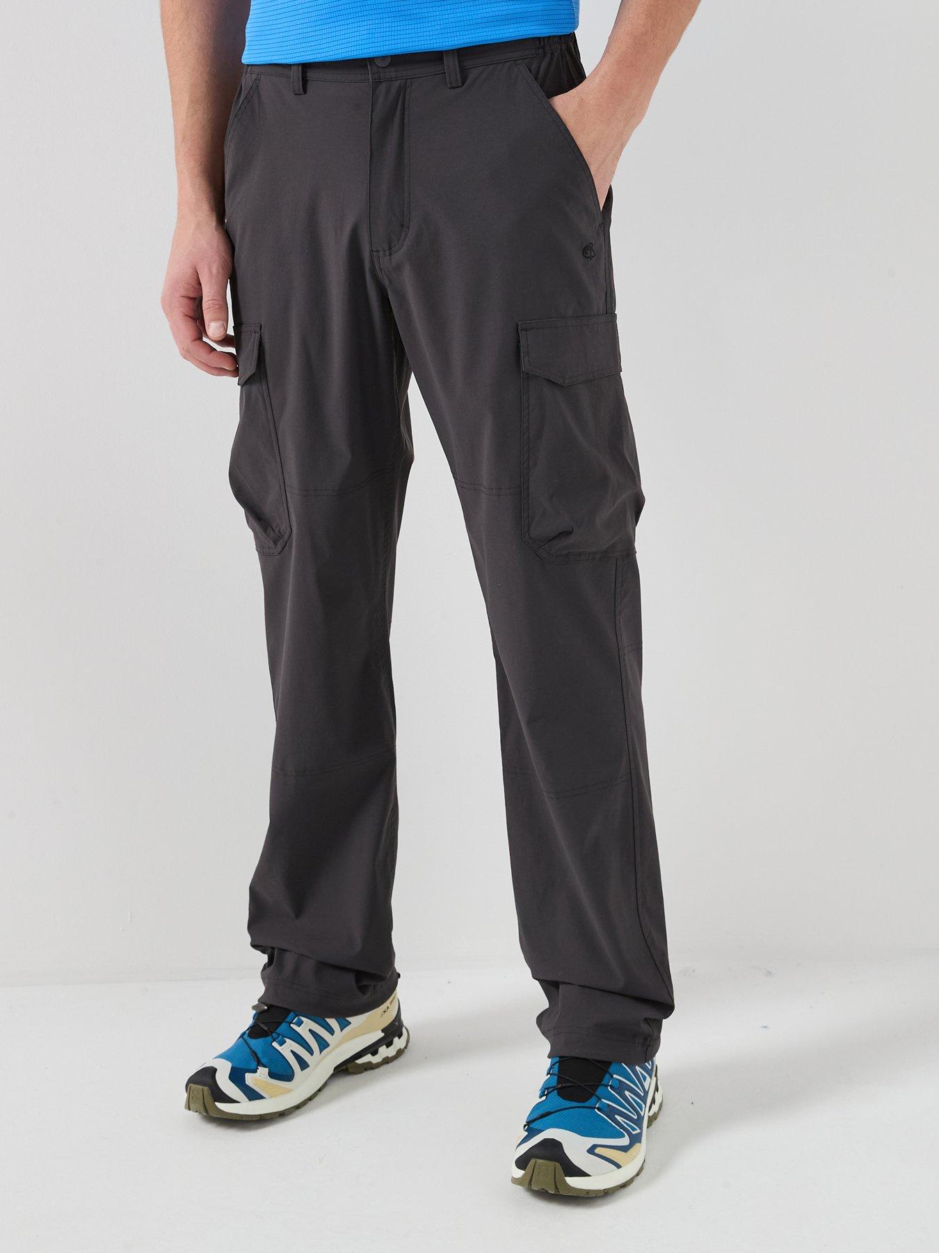 Craghoppers Mens Nosilife Rif Stretch Cargo Trouser - Dark Grey