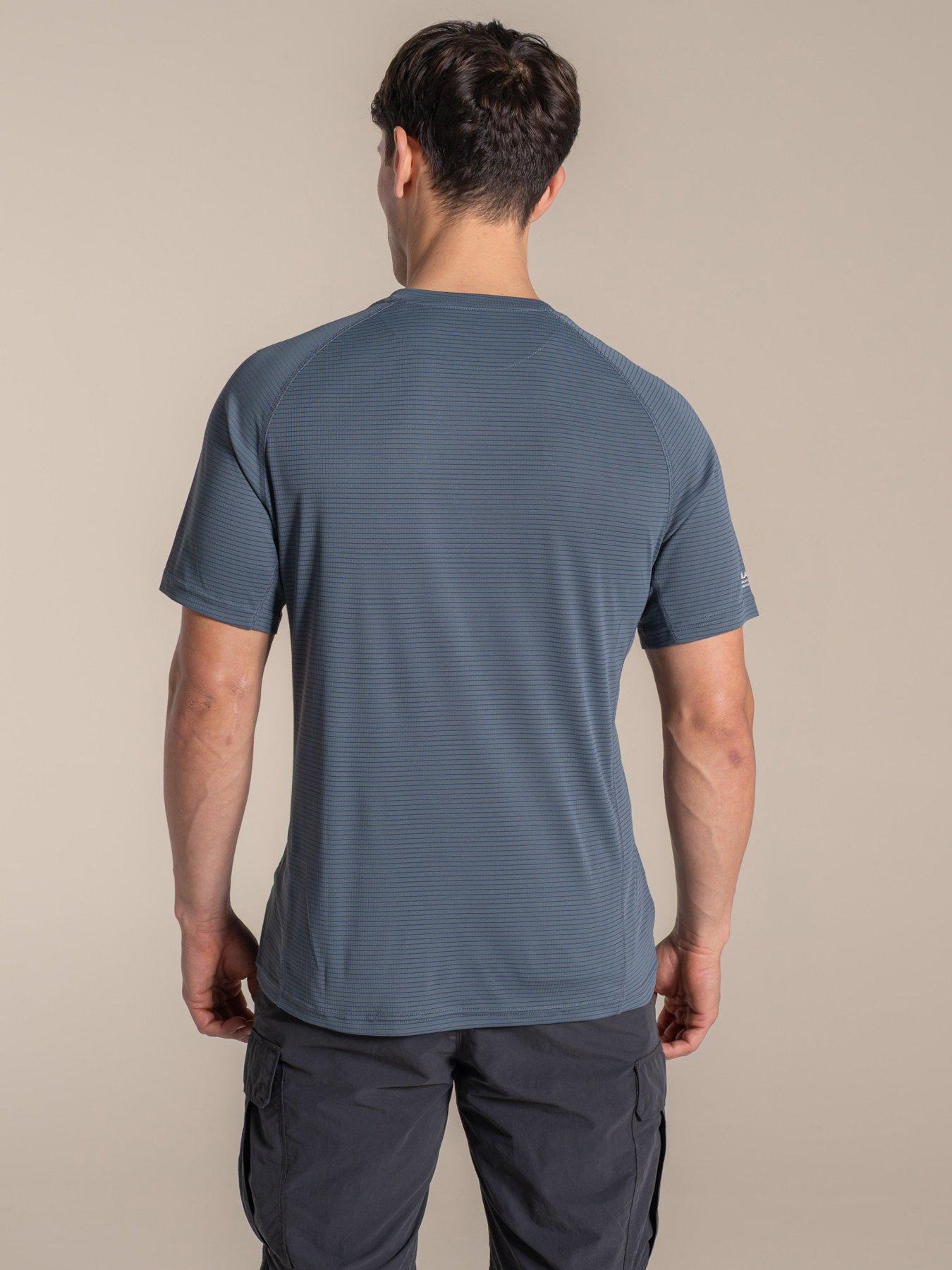 Image 2 of 5 of Craghoppers Mens Nosilife Solarshield+ T-shirt - Grey