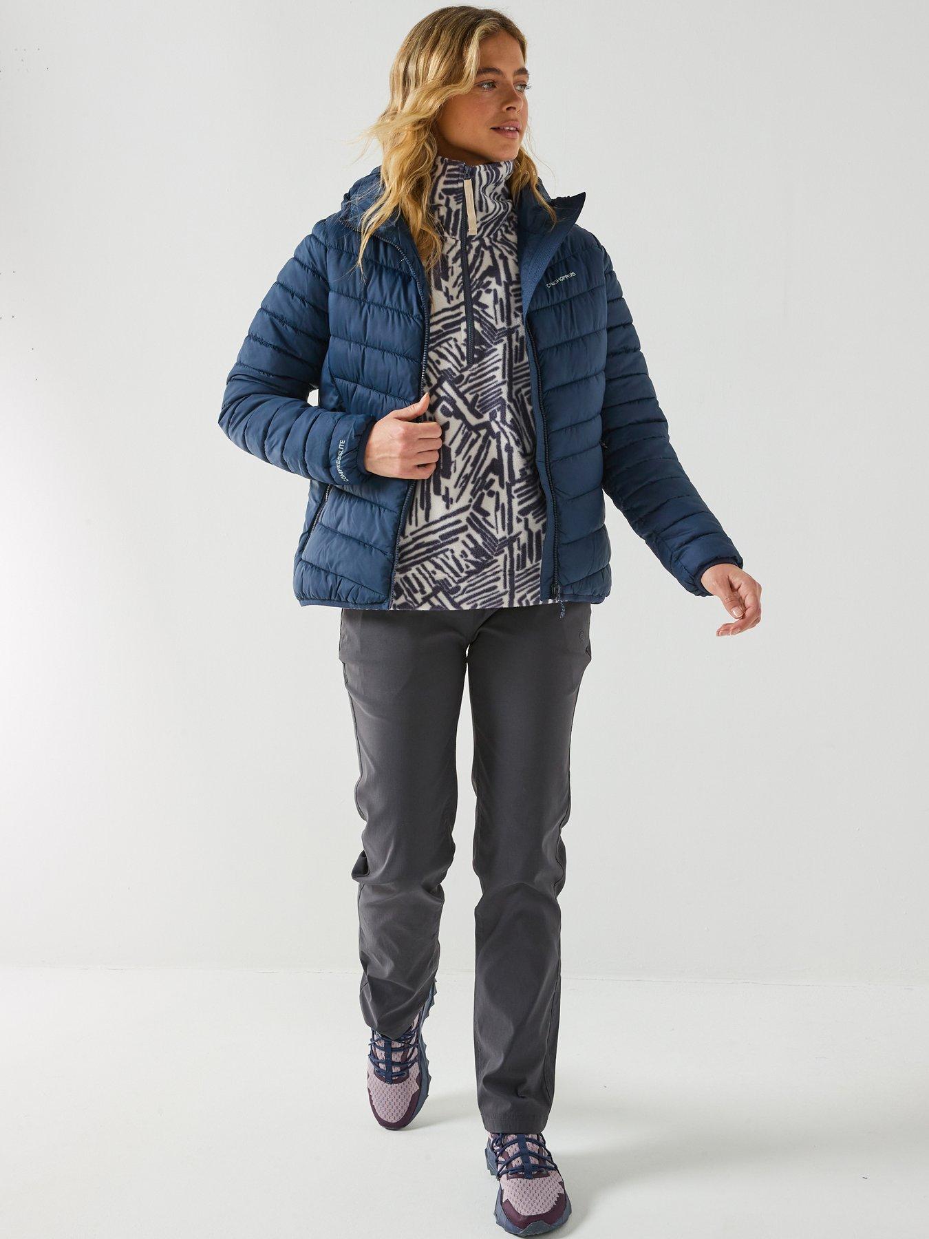 Craghoppers Womens Compresslite IX Hooded Insulated Jacket - Navy