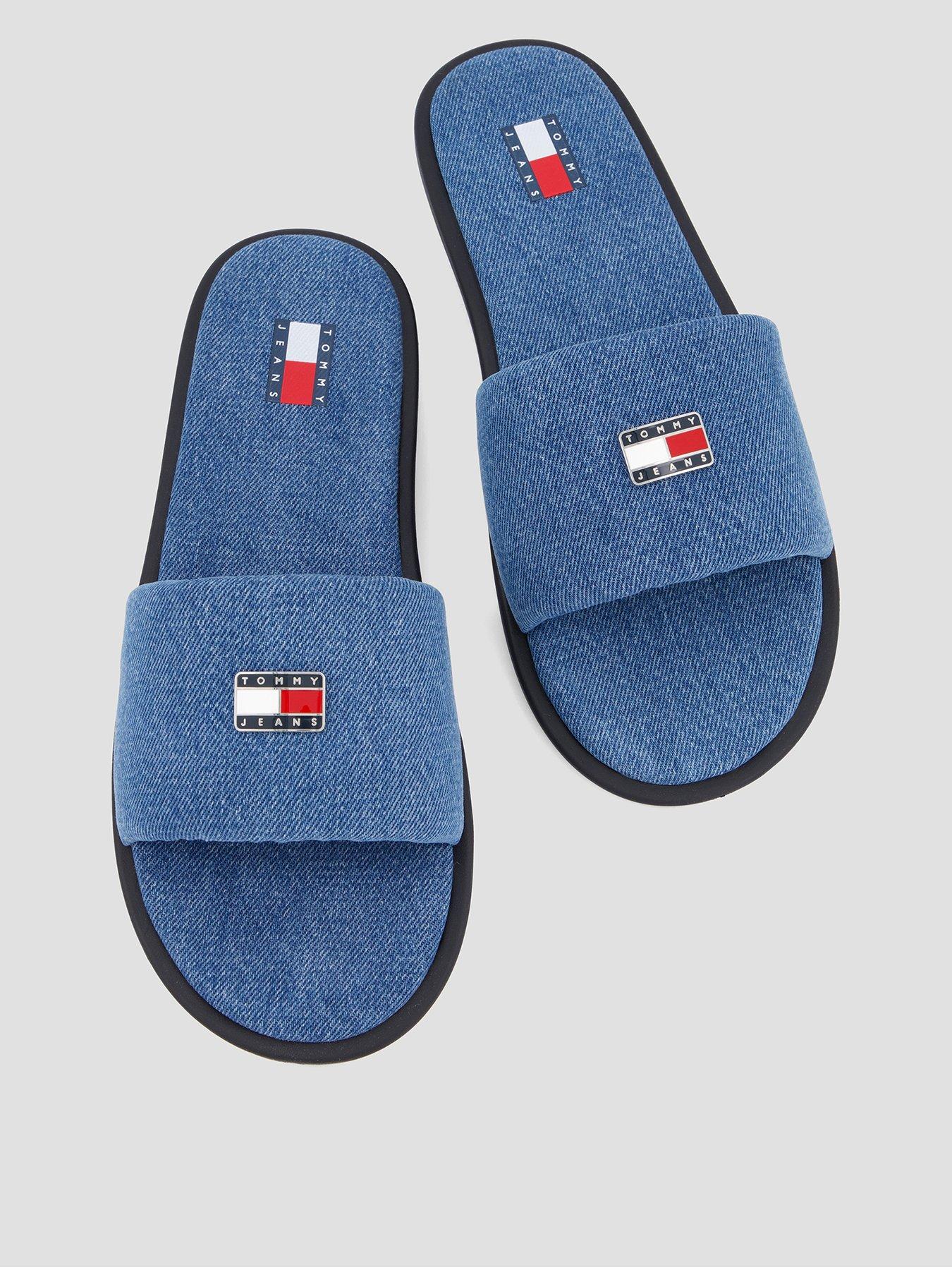 Tommy Jeans Padded Denim Casual Sandal