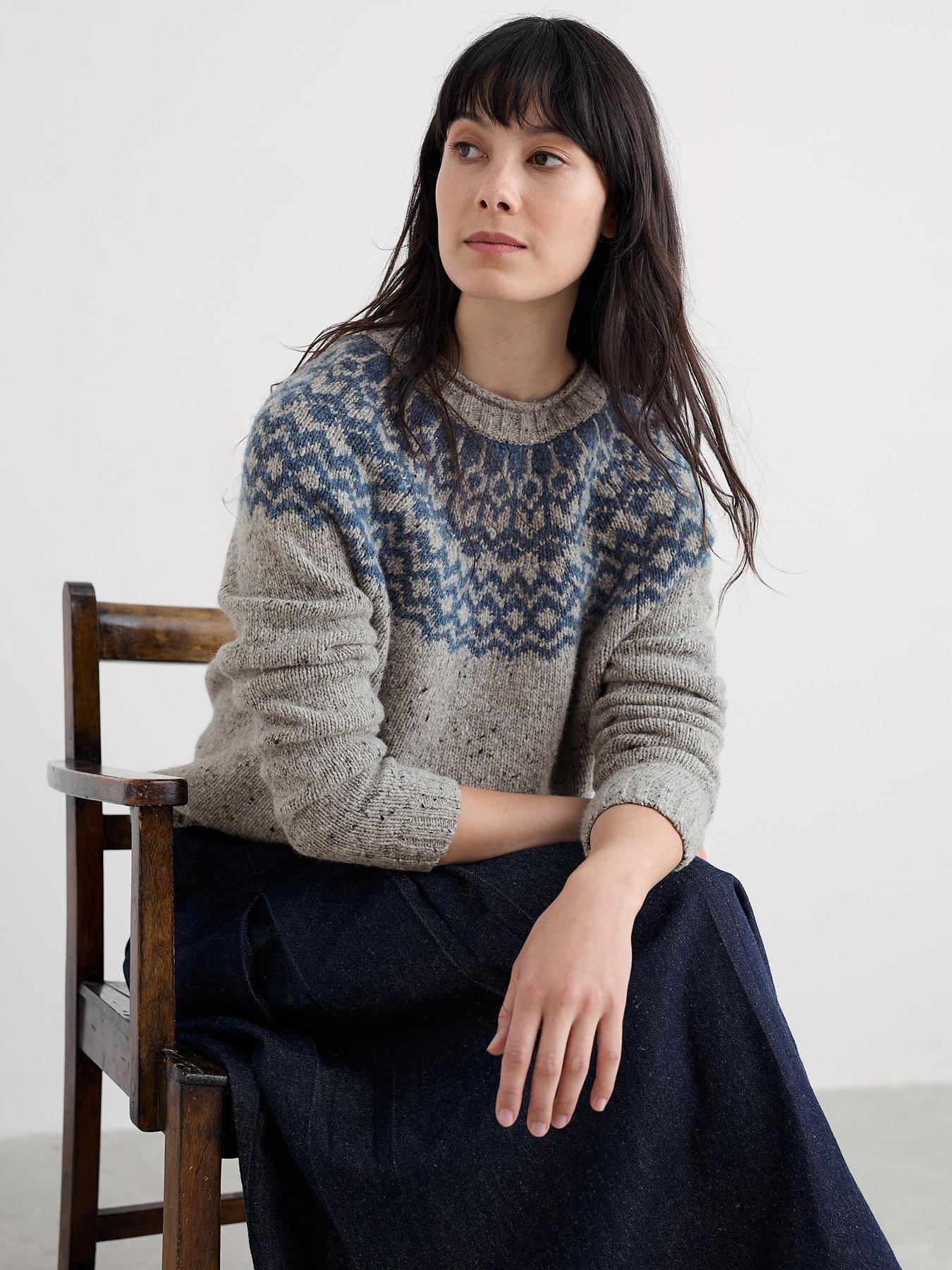 Image 1 of 5 of Seasalt Cornwall Port Kinnis Jumper Merino - Beige