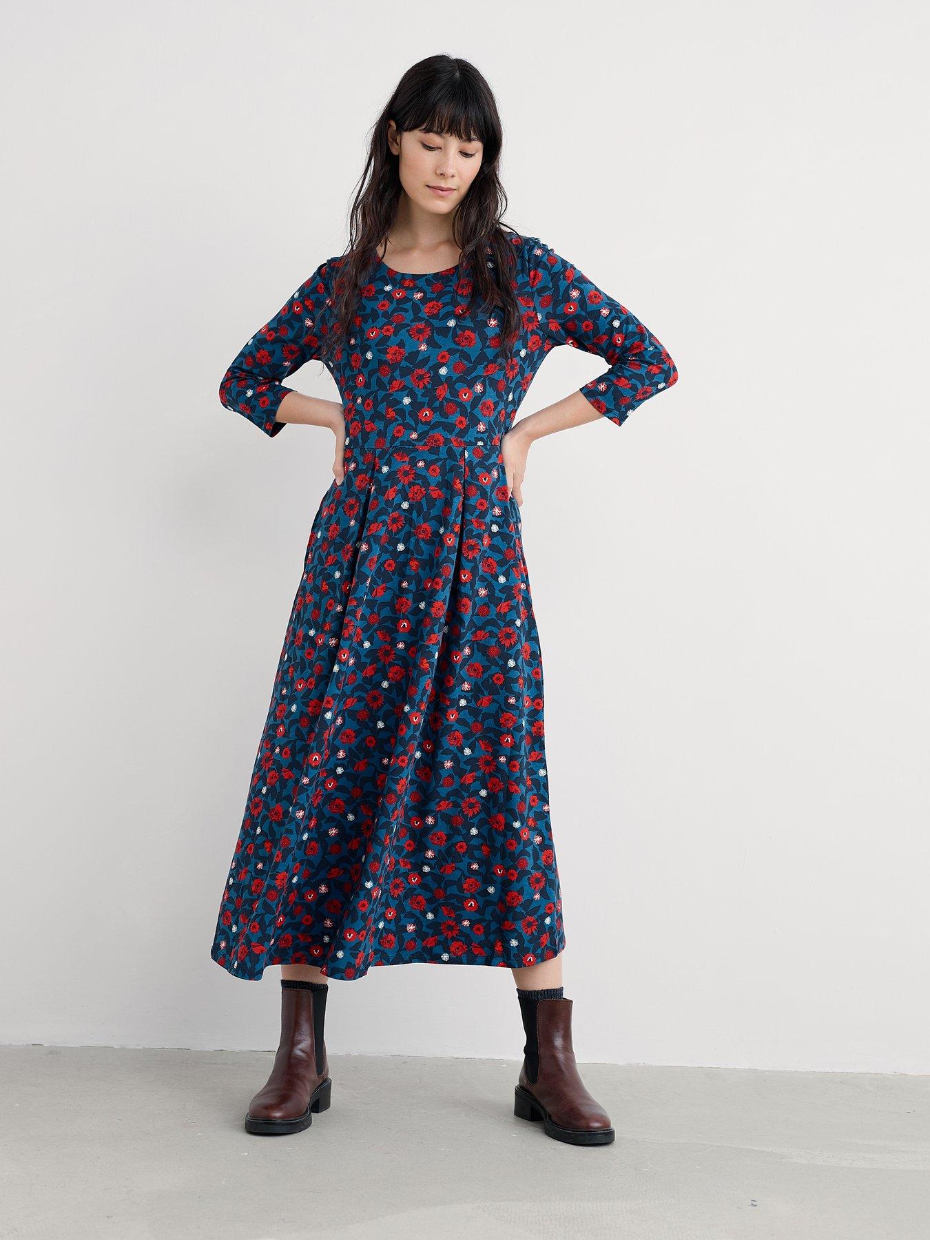 Seasalt Cornwall Veronica Dress - Purple