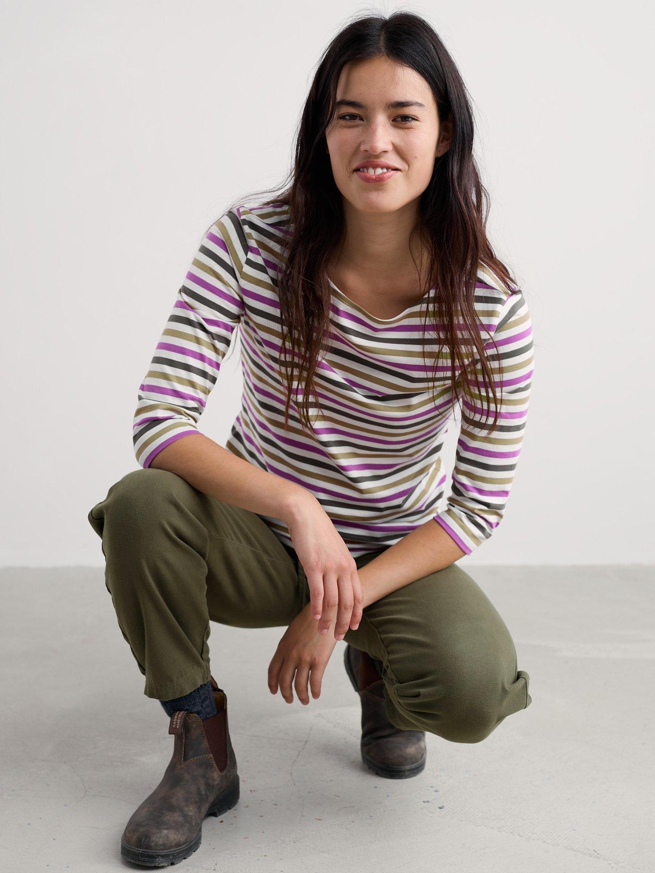 Seasalt Cornwall Sailor Top - White