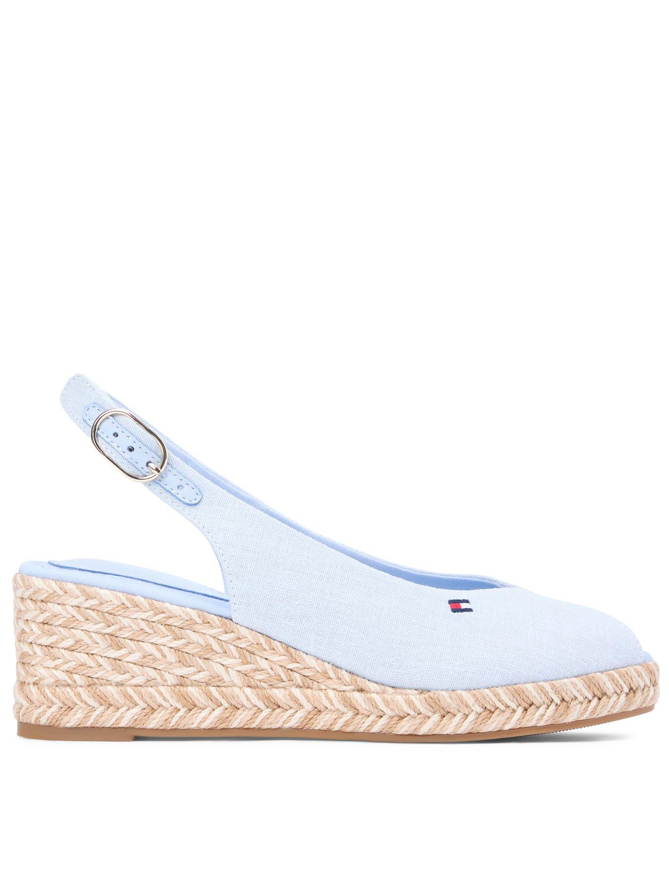 Tommy Hilfiger Mid Wedge Espad Slingback Spec