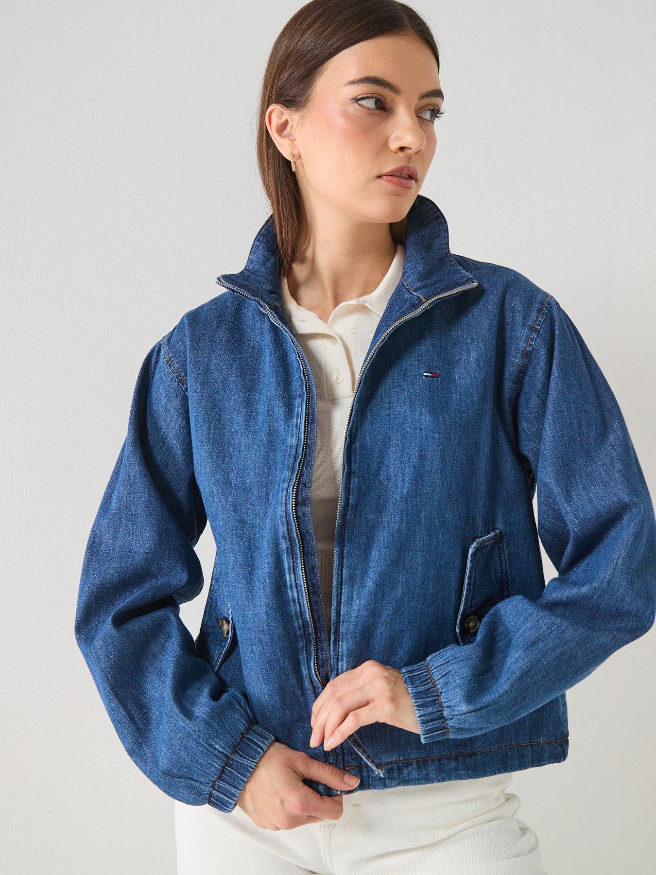 Image 5 of 6 of Tommy Jeans Chambray Jacket - Blue