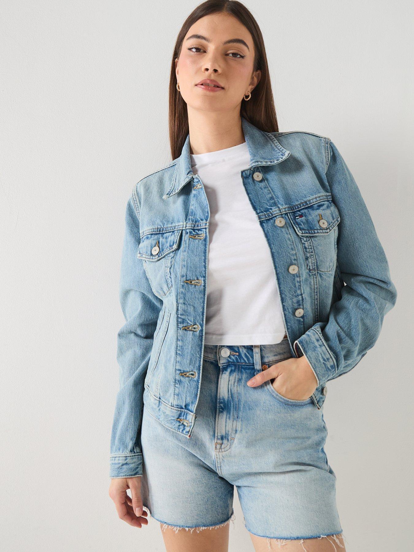 Tommy Jeans Denim Trucker Jacket - Light Denim
