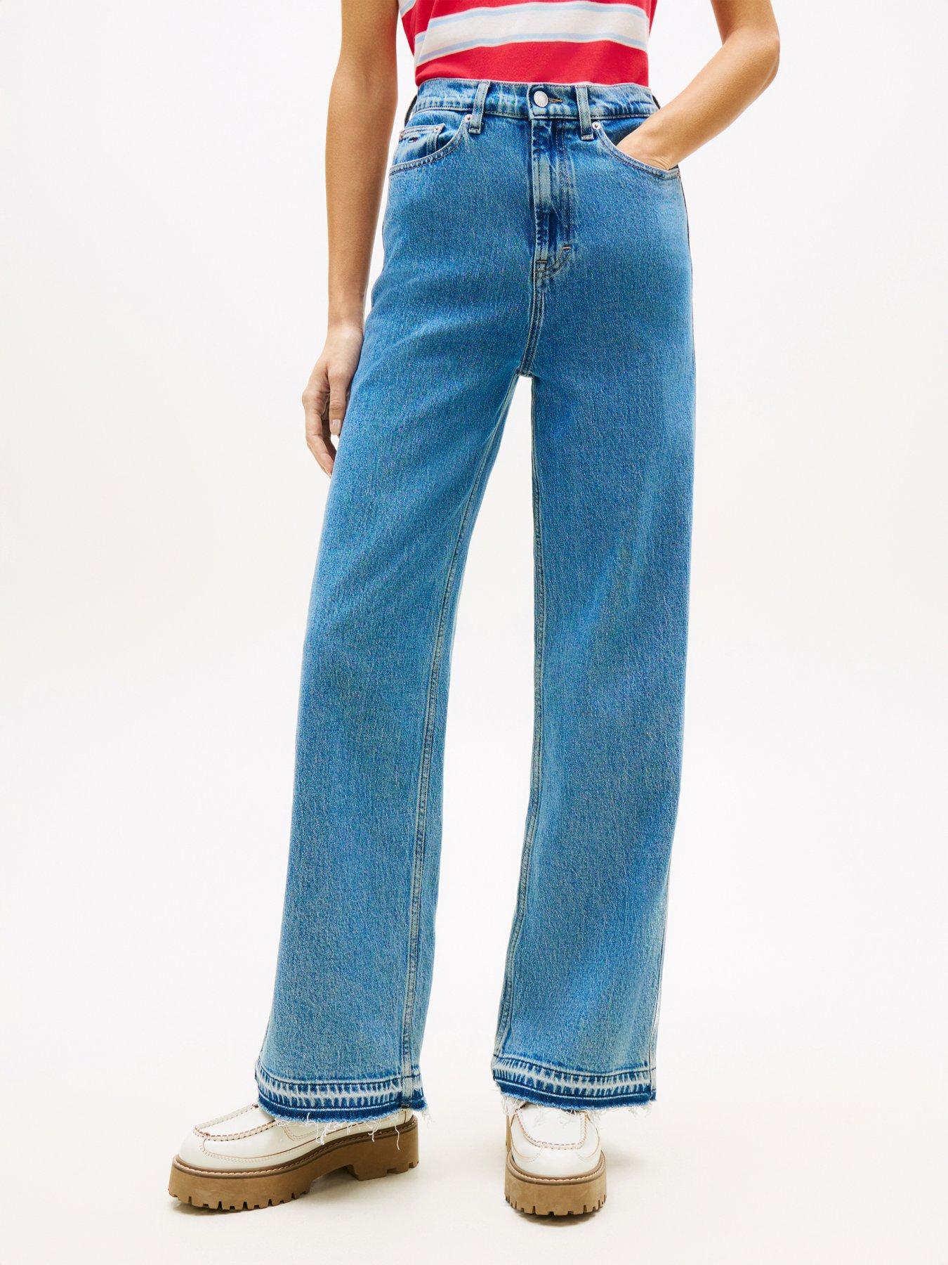 Tommy Jeans Claire Straight Leg Jeans - Denim