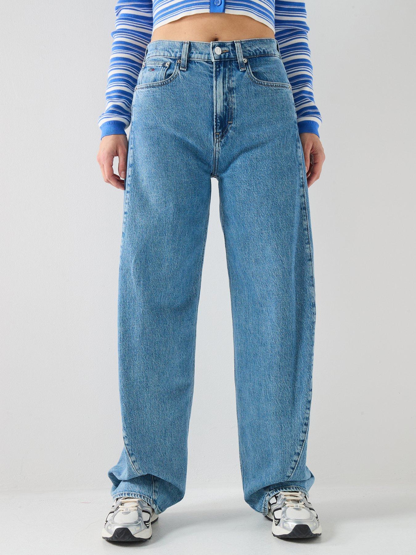 Tommy Jeans: Ella Barrel Leg Jeans - Denim Blue