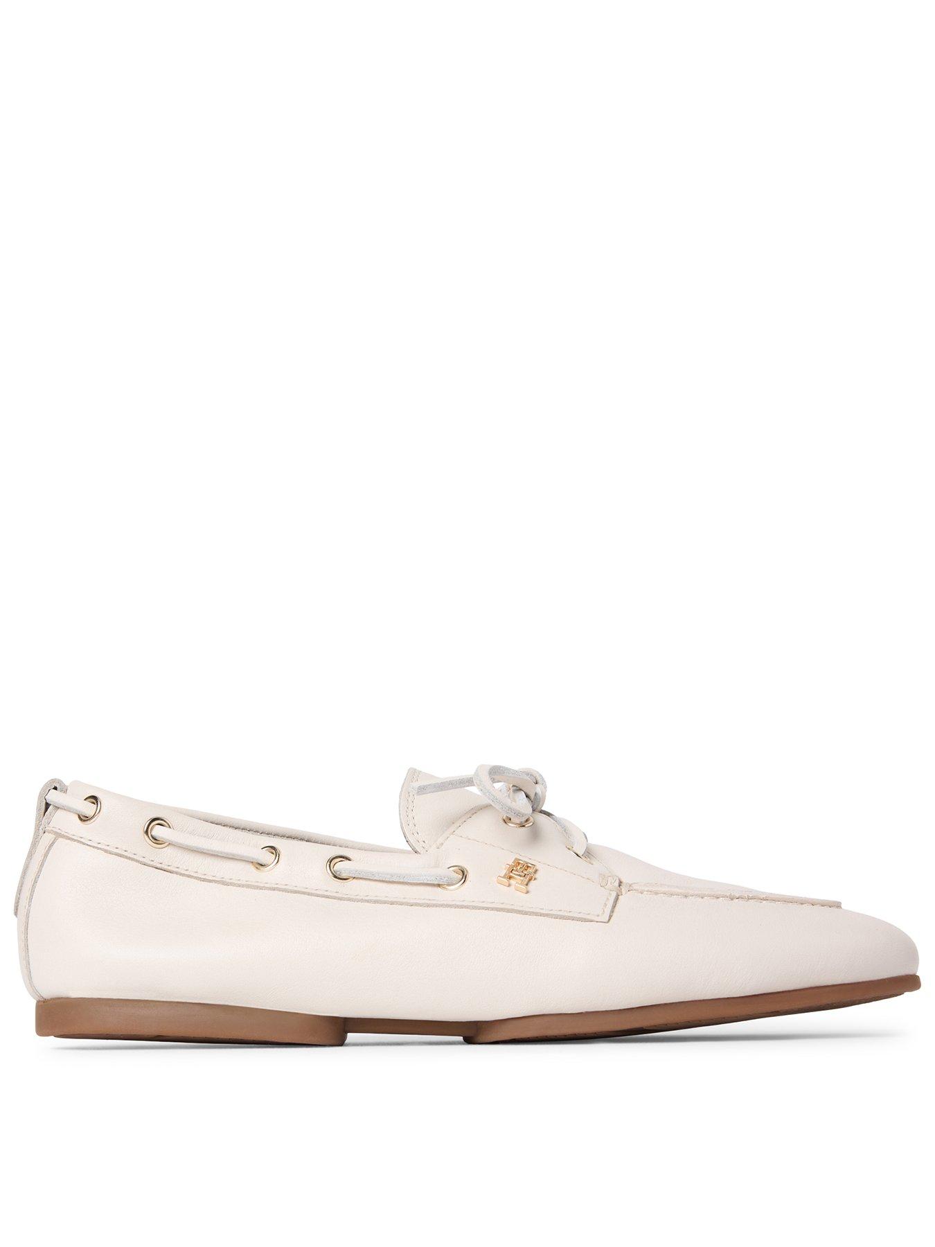 Tommy Hilfiger Th Sleek Leather Boat Shoe