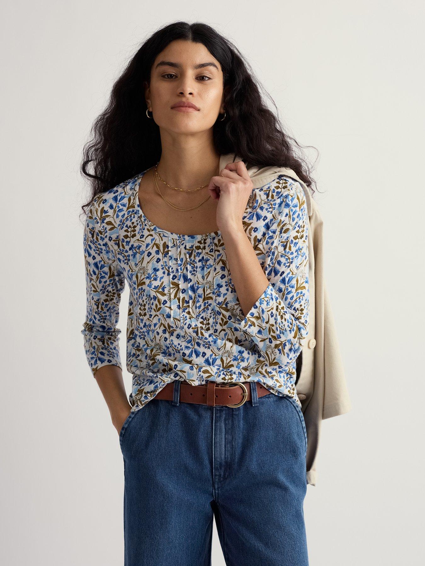 Image 1 of 5 of Seasalt Cornwall Penhollow Top - White