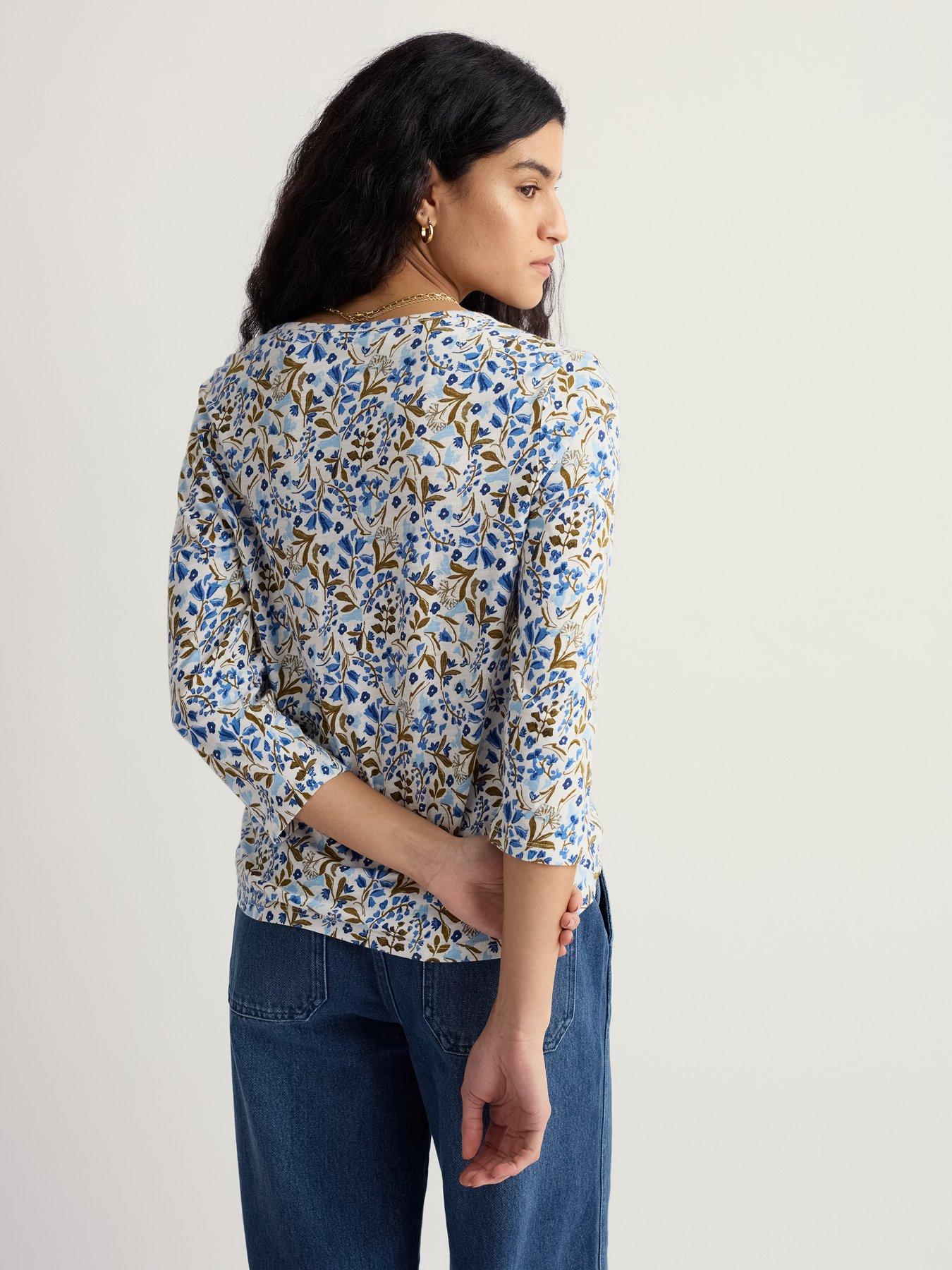 Image 2 of 5 of Seasalt Cornwall Penhollow Top - White