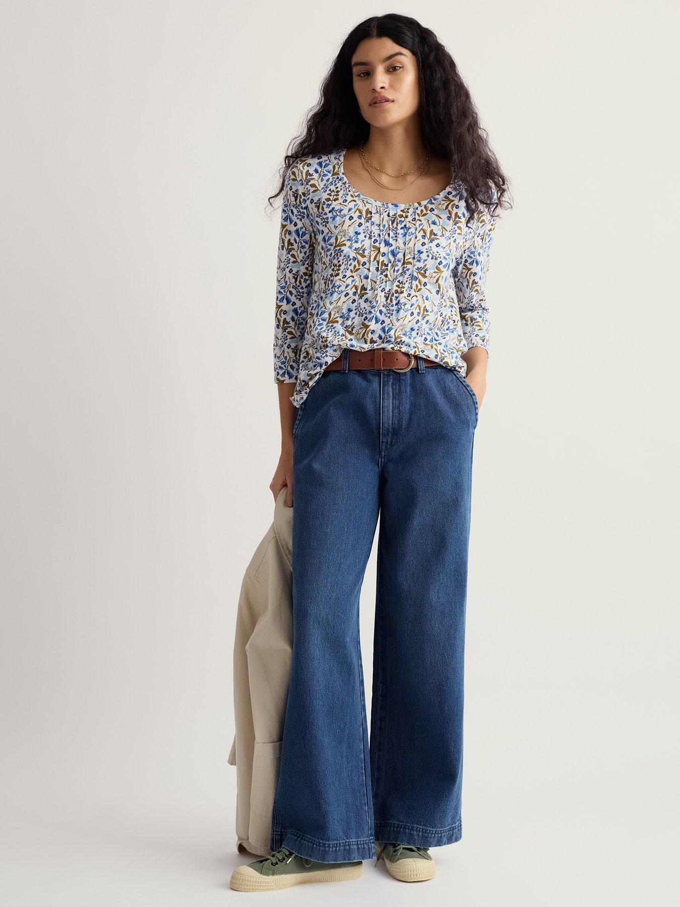 Image 3 of 5 of Seasalt Cornwall Penhollow Top - White