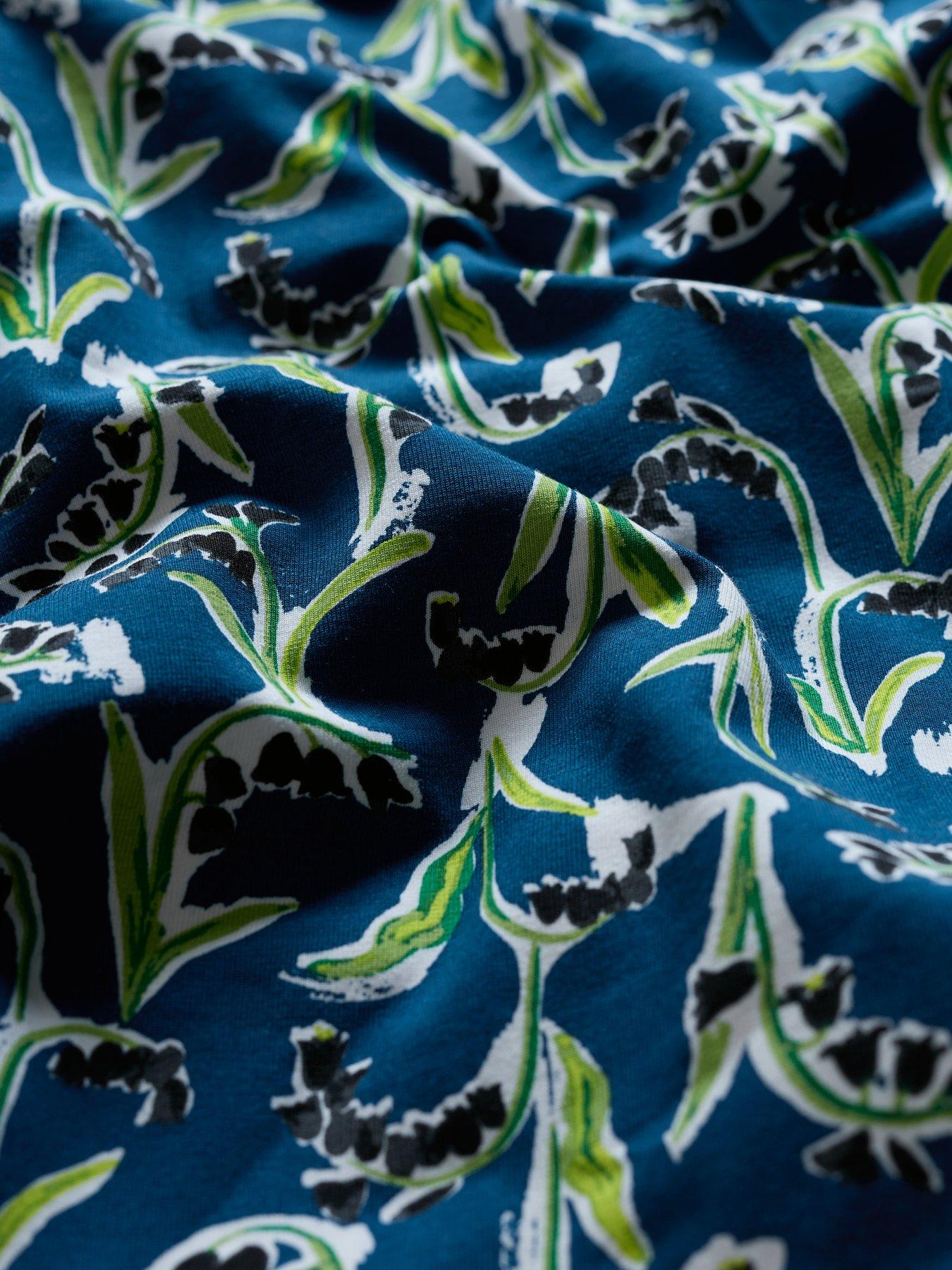 Image 5 of 5 of Seasalt Cornwall Veronica Short Sleeve Midi Dress - Blue