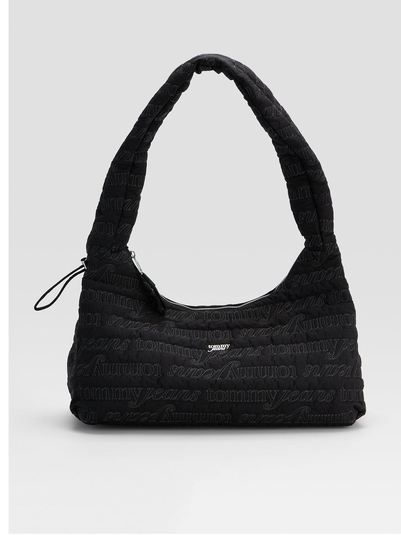 Tommy Jeans Icon Nylon Crossbody, Black, Women