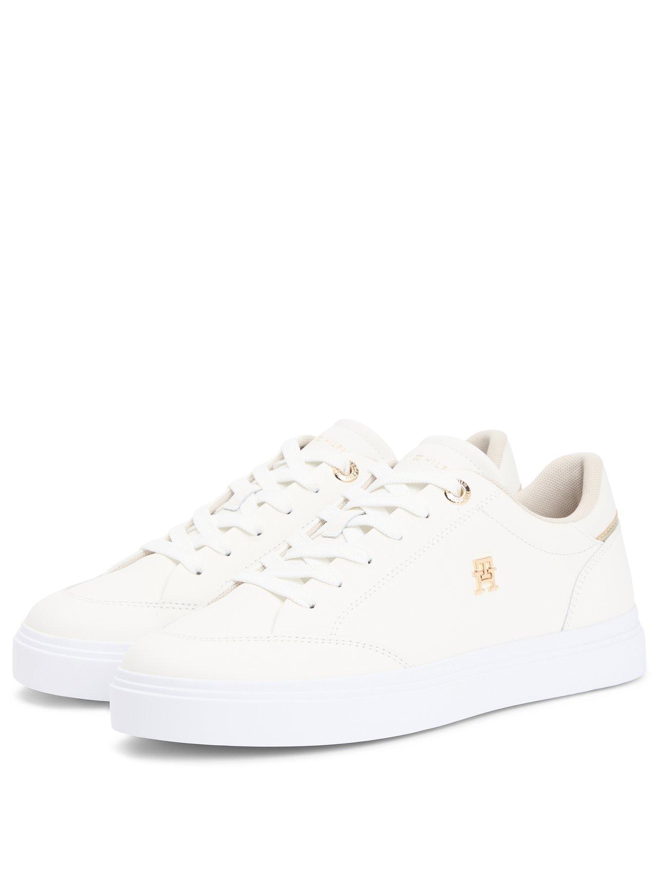 Image 2 of 3 of Tommy Hilfiger TH Chic Cupsole Trainers - White