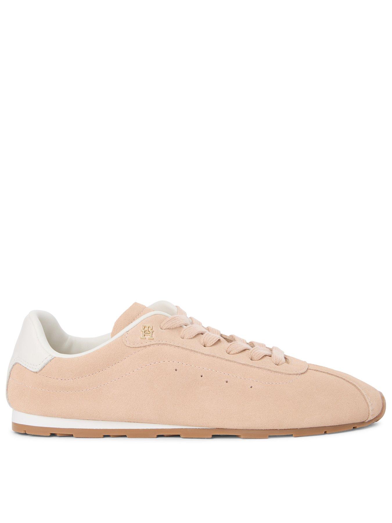 Tommy Hilfiger TH Bella Low Runner Suede, Pink, Size 38, Women