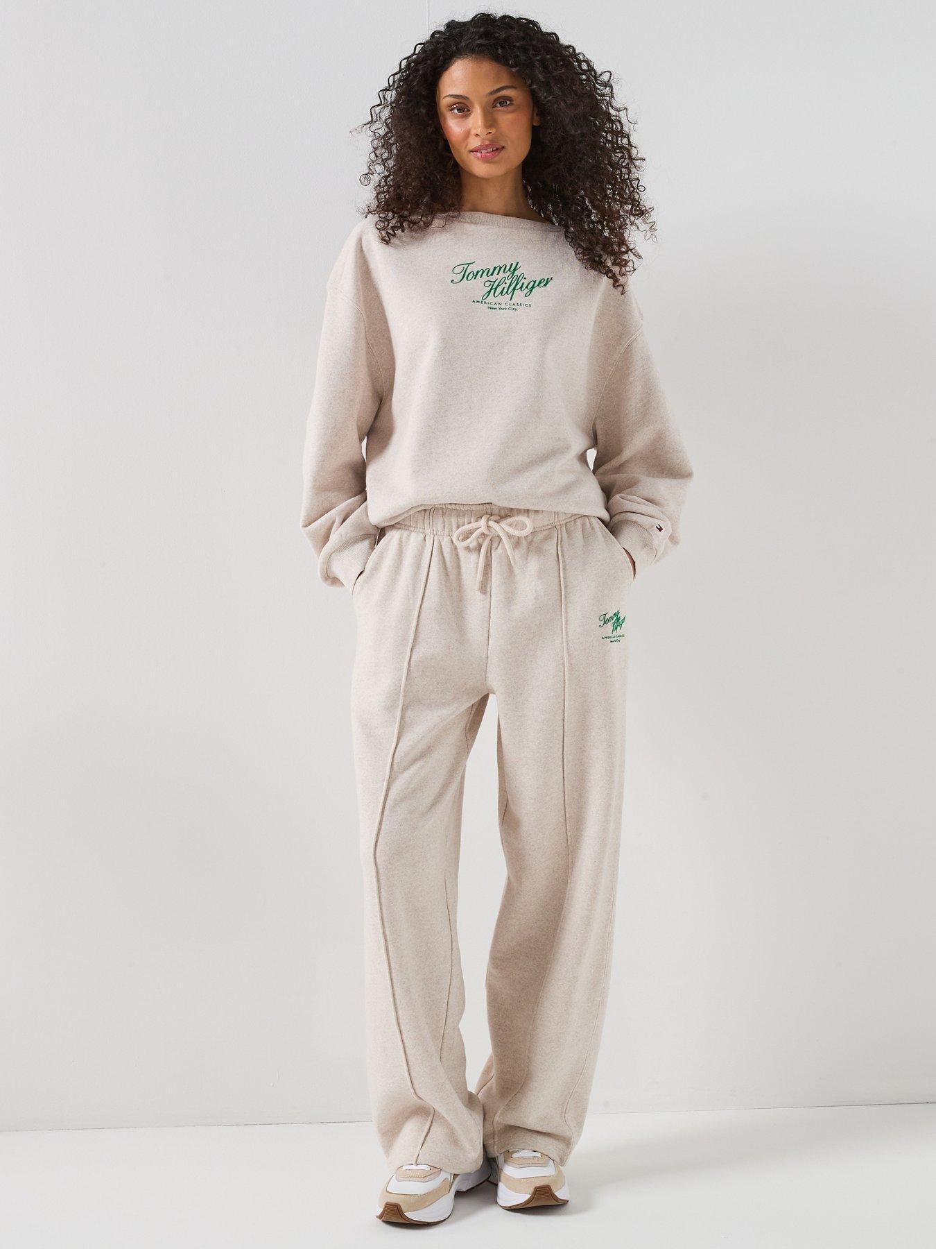 Image 3 of 6 of Tommy Hilfiger Script Terry Sweatpants