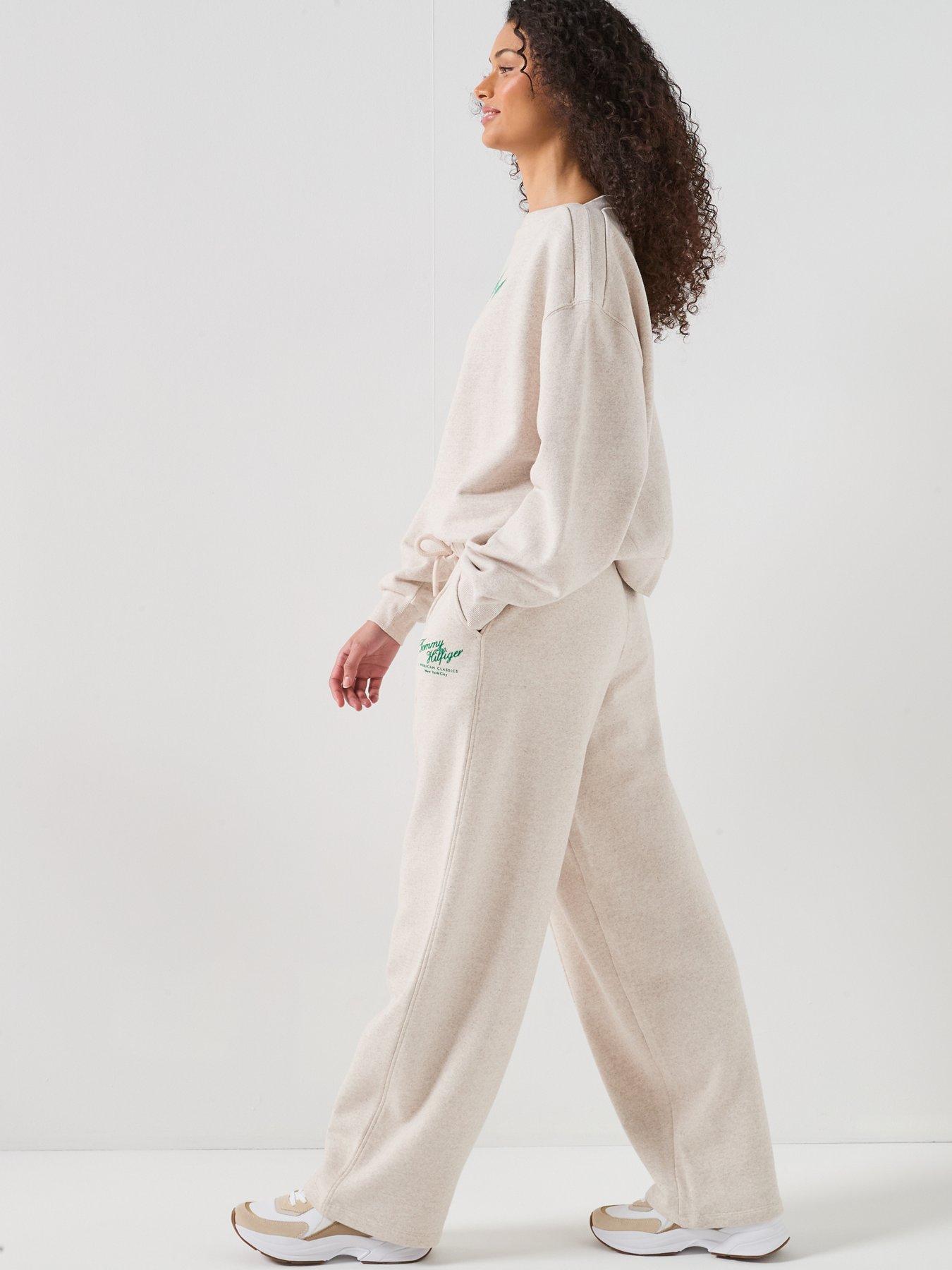 Image 6 of 6 of Tommy Hilfiger Script Terry Sweatpants