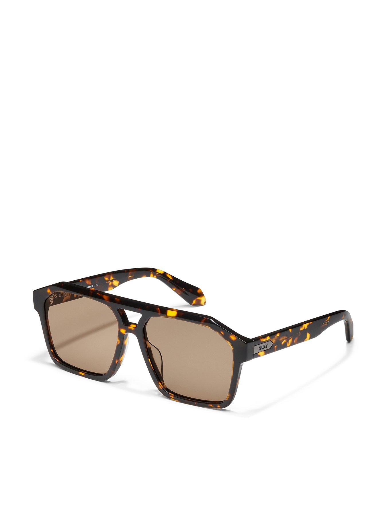 QUAY AUSTRALIA Soundcheck Sunglasses - Brown