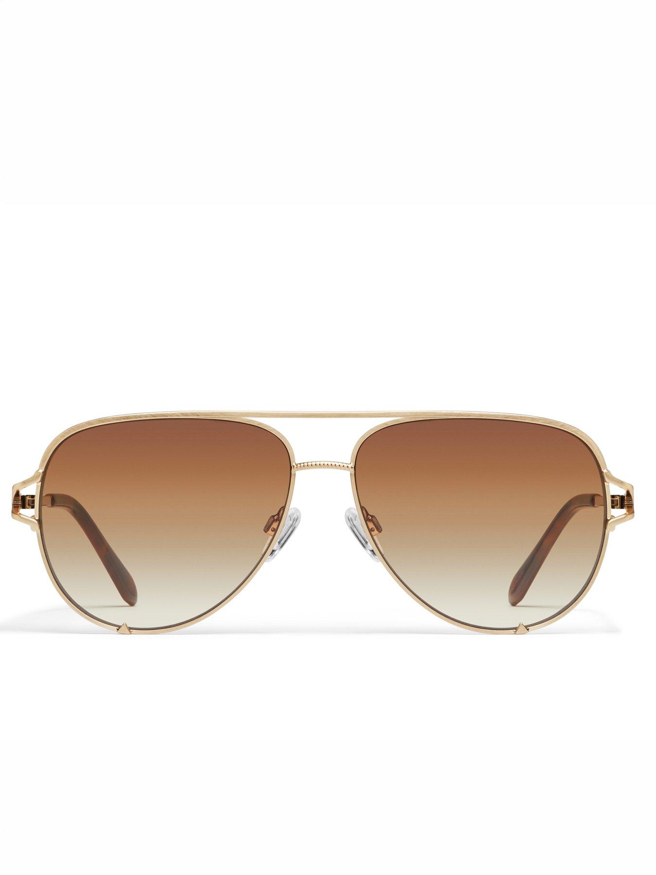 QUAY AUSTRALIA High Key Twist-brushed Gold/sepia | Very