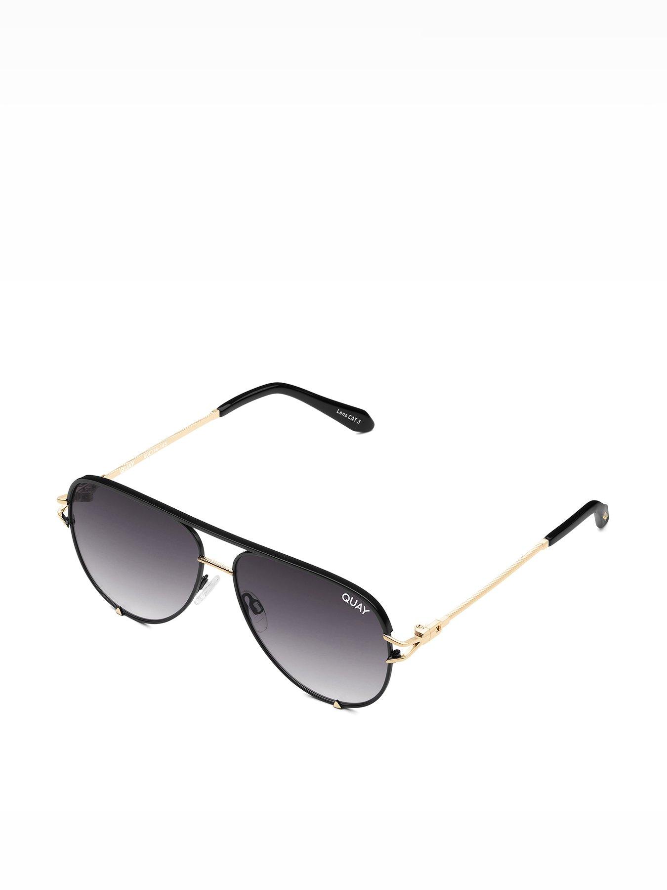 QUAY AUSTRALIA High Key Twist-black/smoke