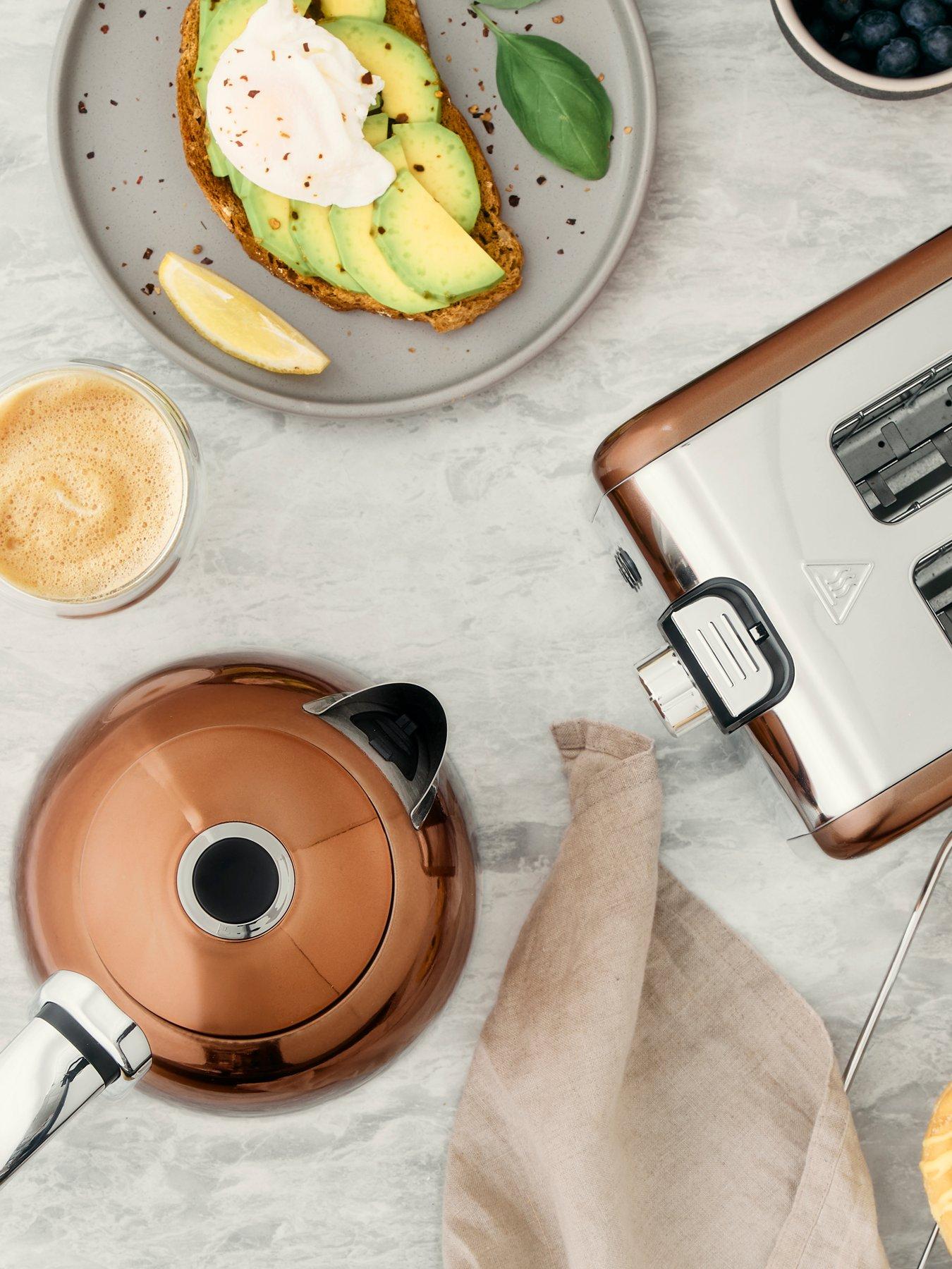 Image 4 of 7 of Swan Solace&nbsp;2 Slice Toaster Twin Pack -&nbsp;Copper