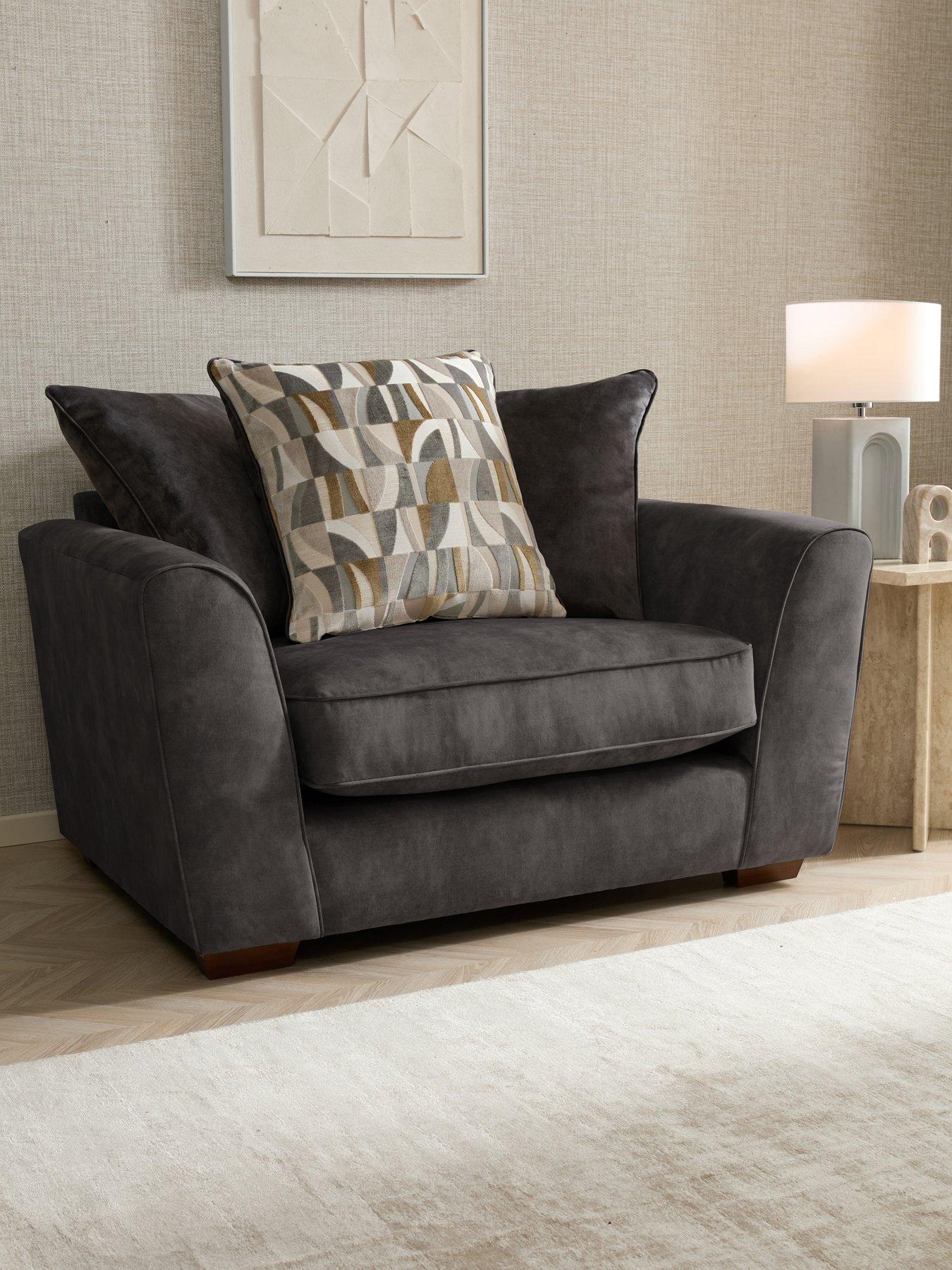 The Very Collection Como Fabric Snuggle Chair - Made to Order in the UK