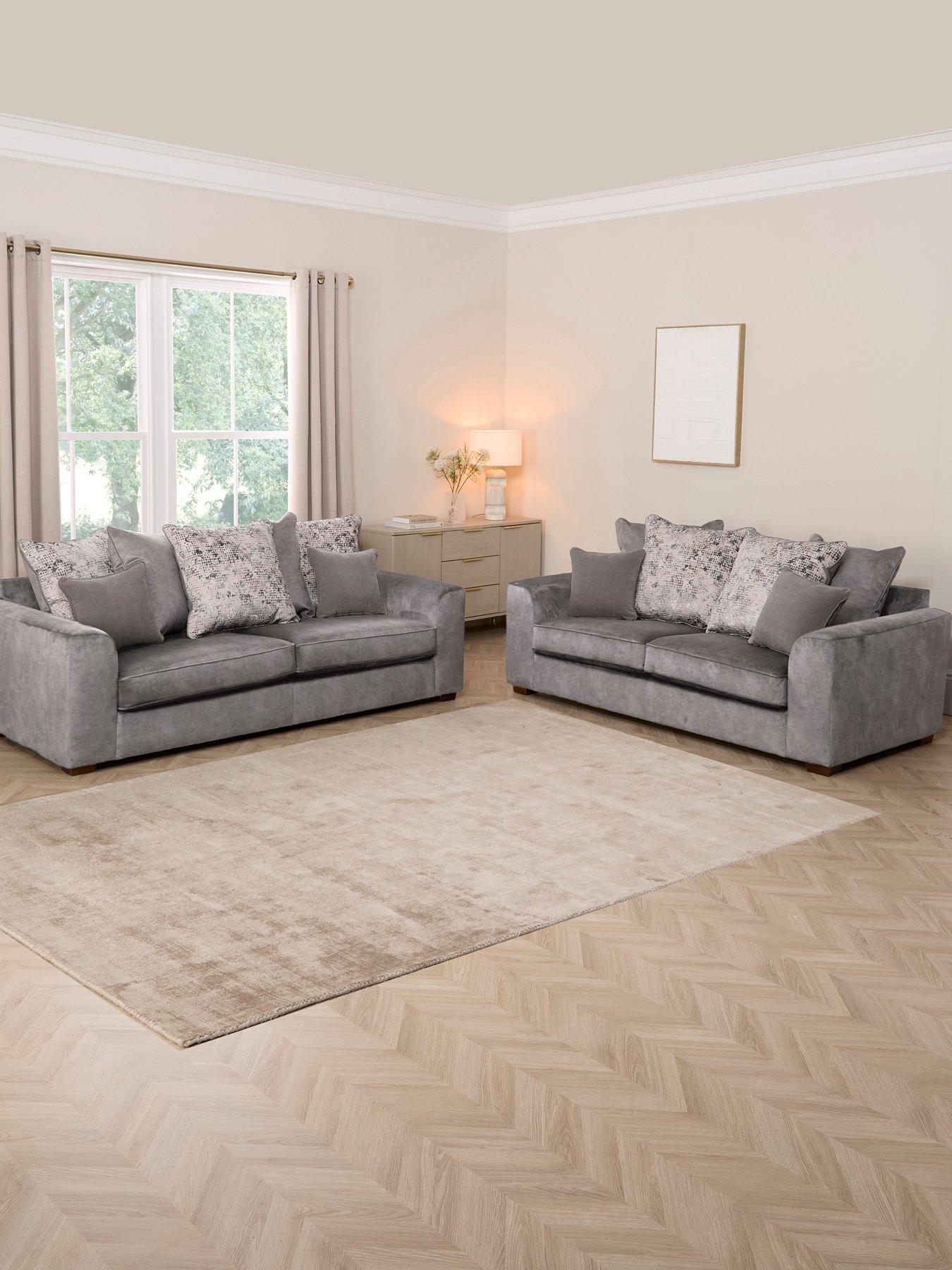Very Home Portobello 3 Seater + 2 Seater Sofa Set (Buy  &  SAVE!) - Made to Order in the UK