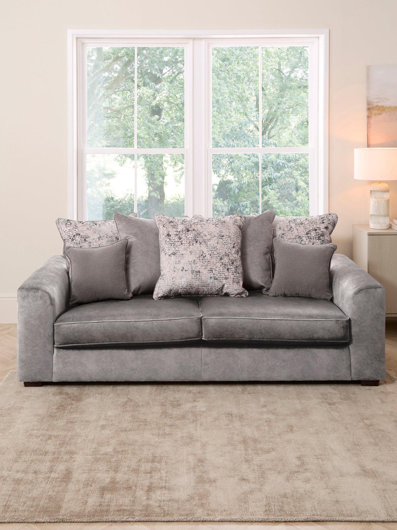 Very Home Portobello Fabric 3 Seater Sofa - Made to Order in the UK