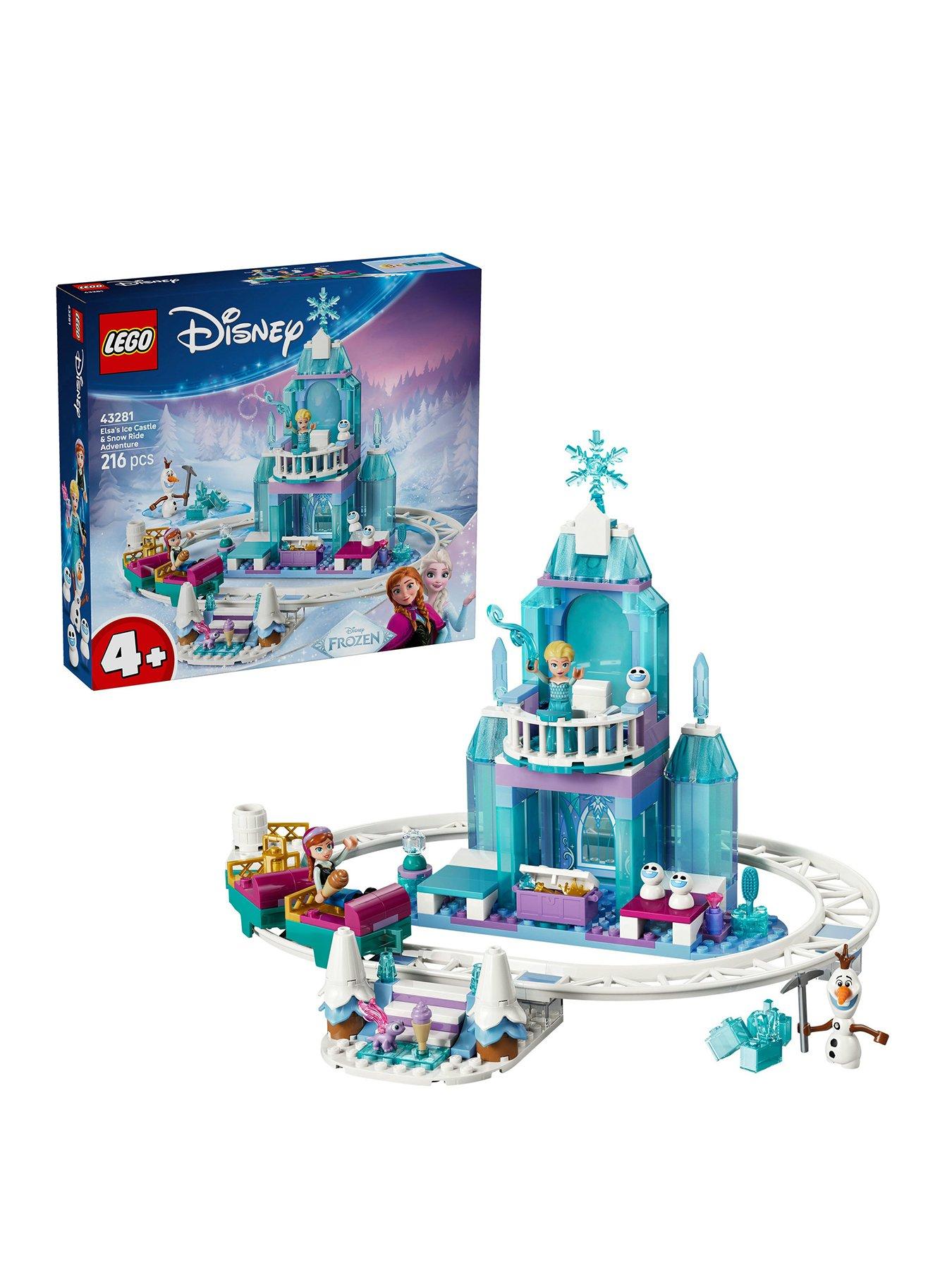 LEGO Disney Princess Elsa’s Ice Castle  &  Snow Ride Adventure (43281)