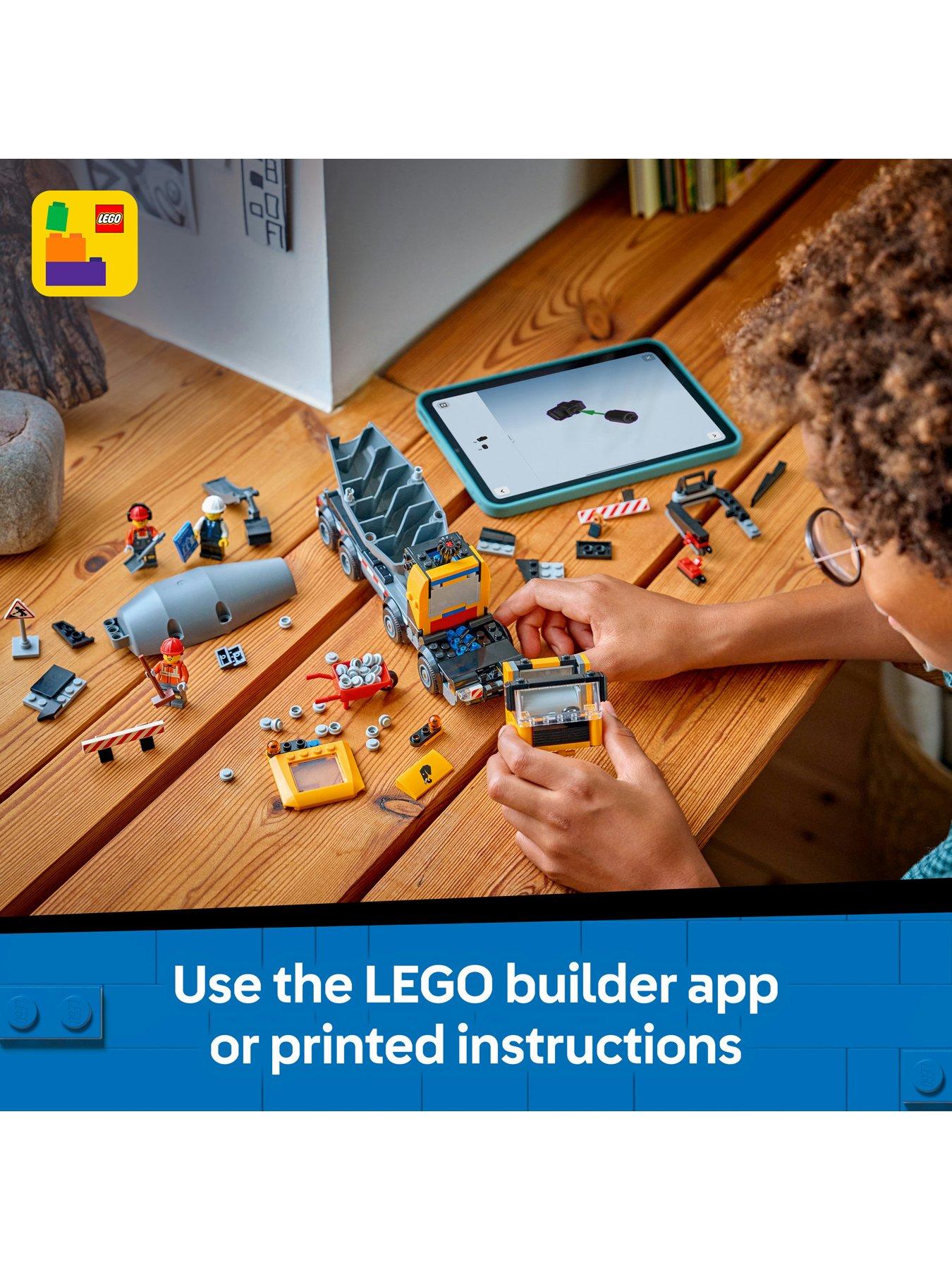 LEGO City Cement Mixer Construction Toy for Kids (60478) | Very