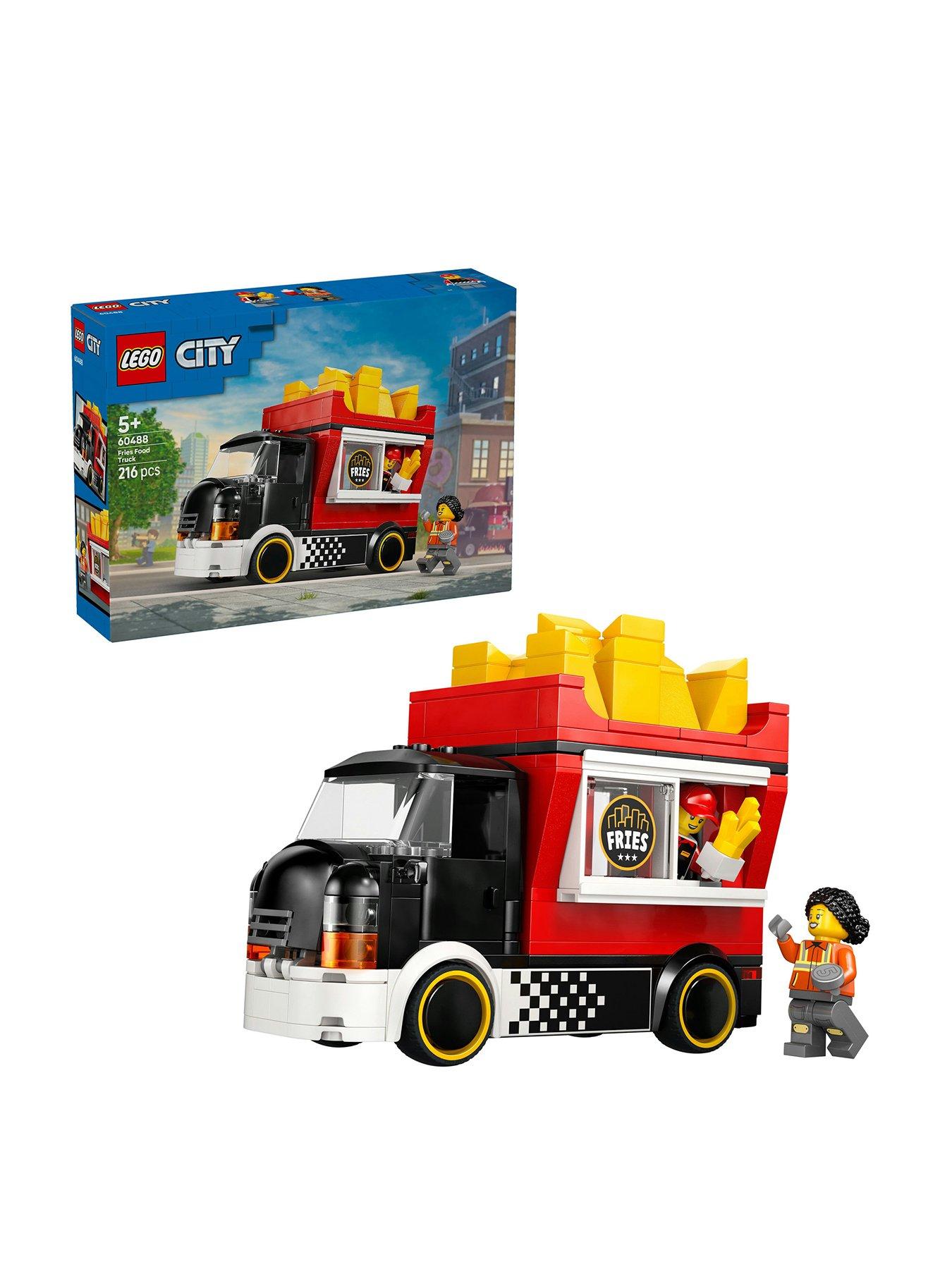 LEGO City Fries Food Truck - Toy Building Set (60488)