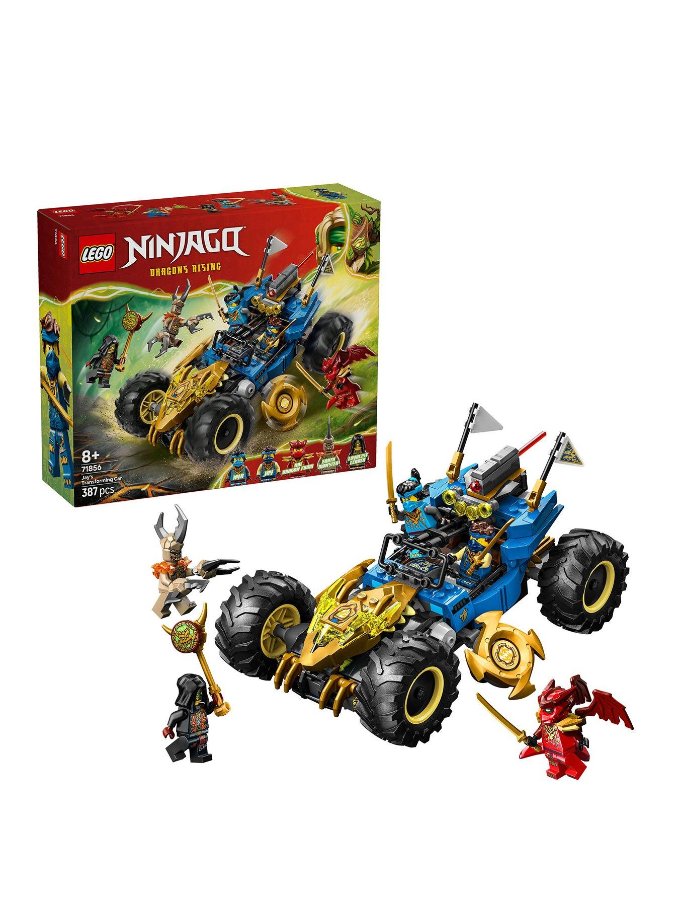 LEGO Ninjago Jay’s Transforming Car Racing Toy (71856)