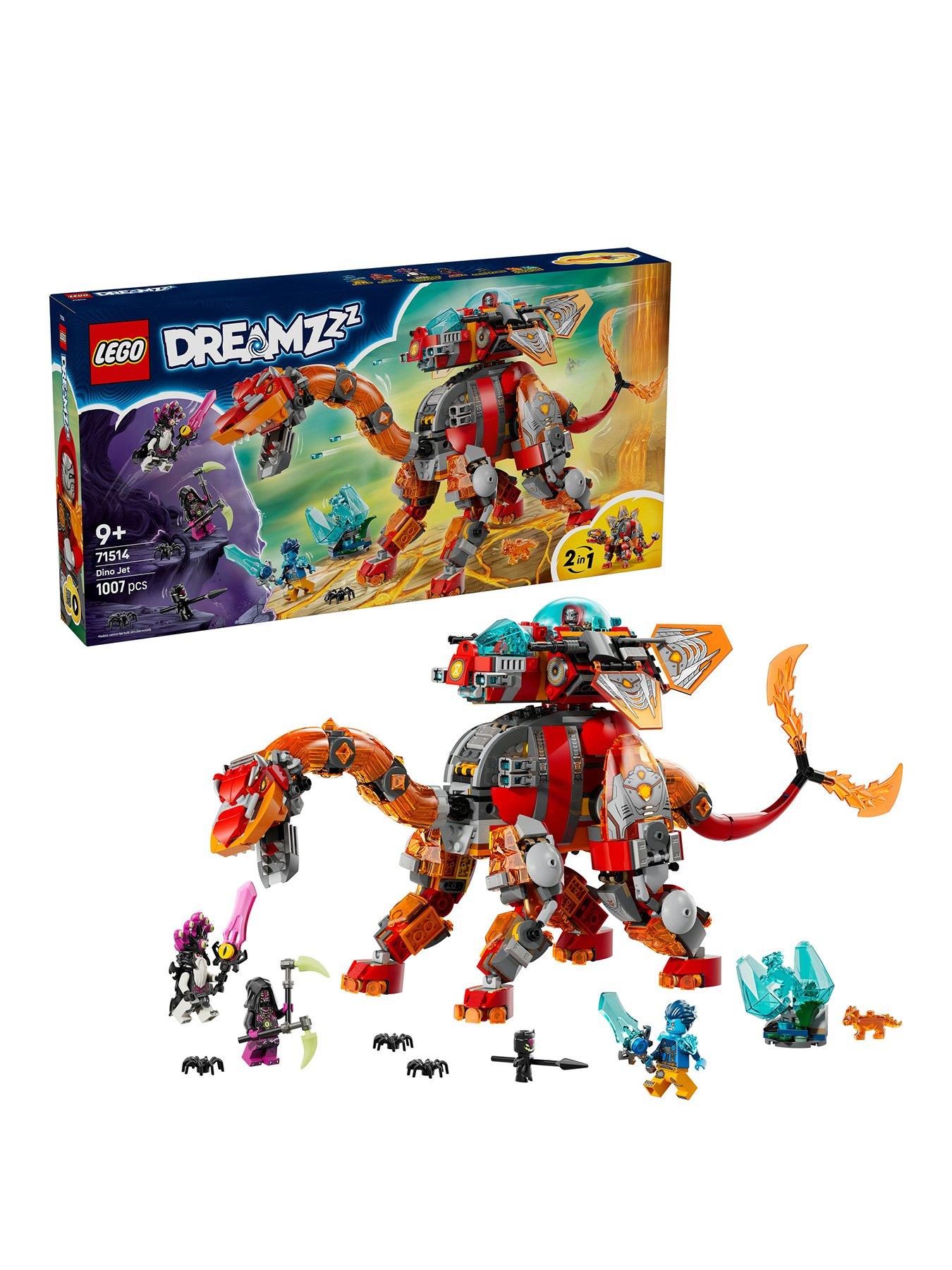 Image 1 of 8 of LEGO DreamZzz 2 in 1 Dino Jet - Dinosaur Toy 71514