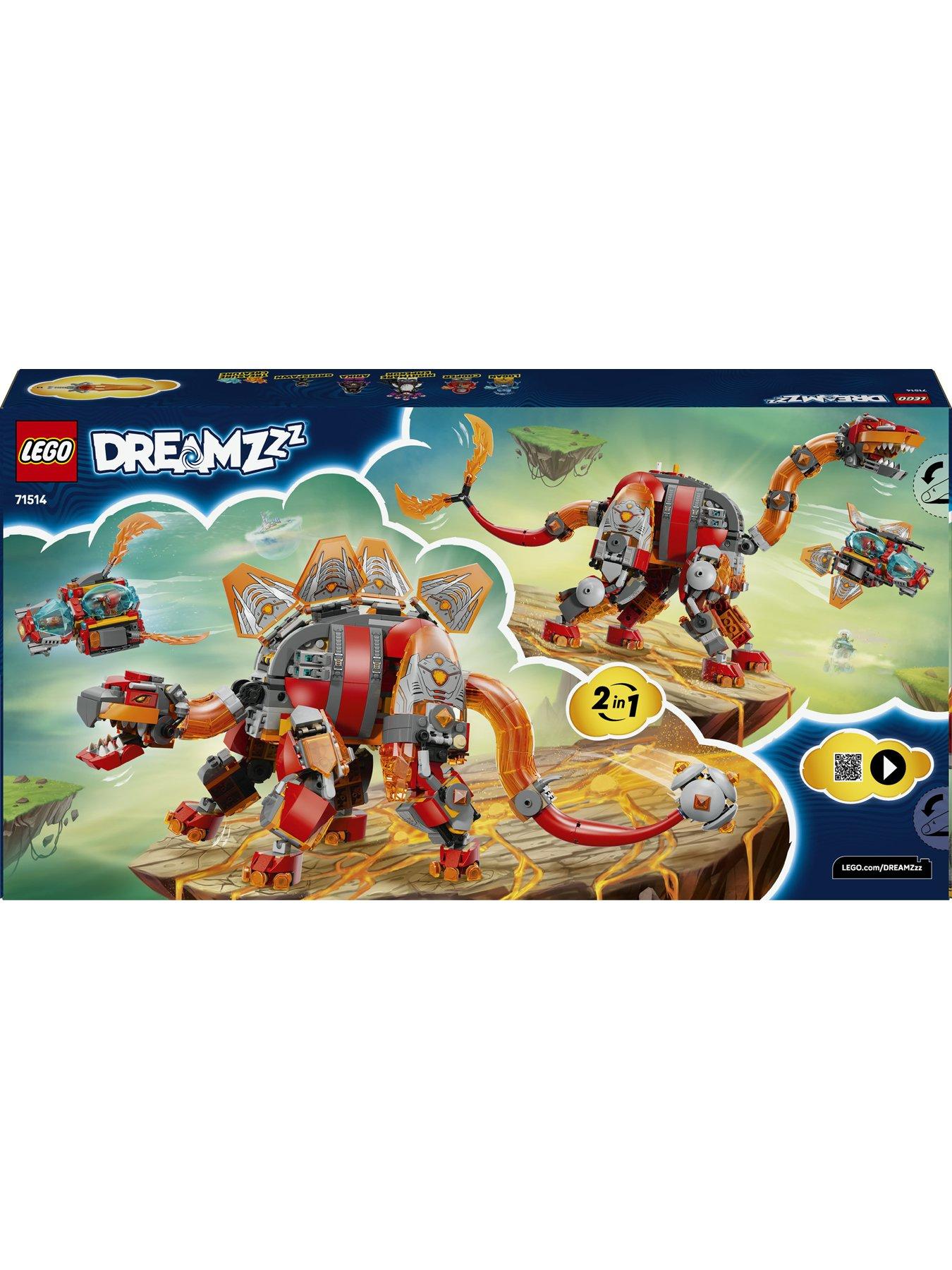 Image 7 of 8 of LEGO DreamZzz 2 in 1 Dino Jet - Dinosaur Toy 71514