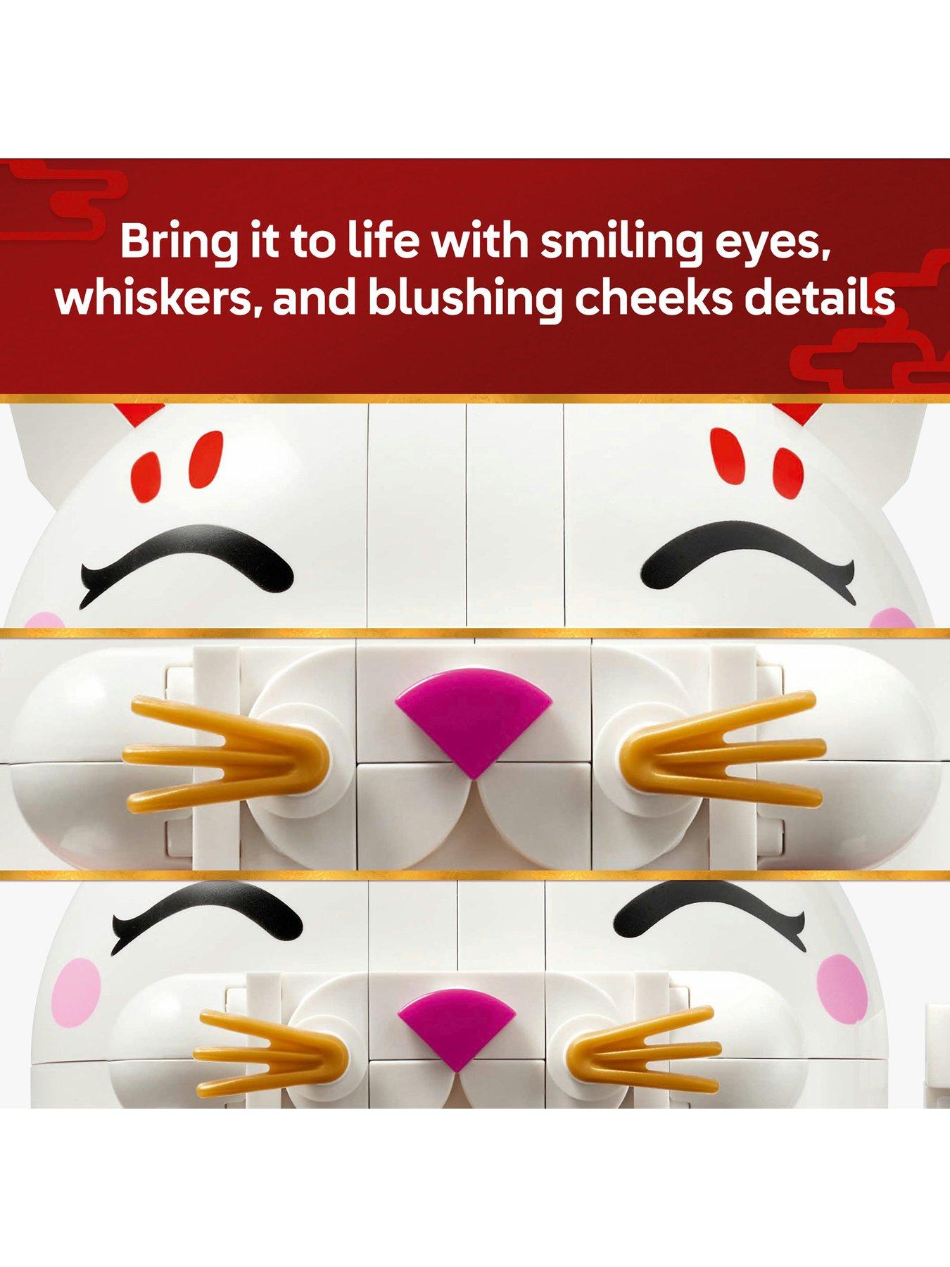 Image 4 of 7 of LEGO Lucky Cat Display Model Building Kit (40813)