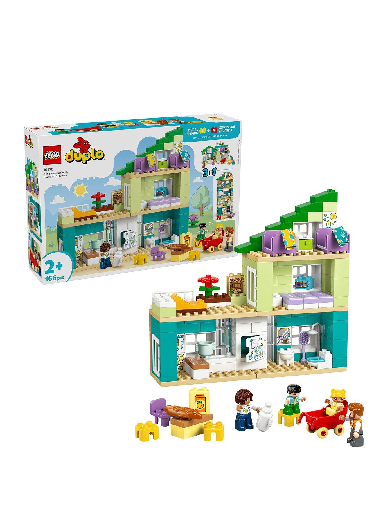 LEGO Duplo 3 in 1 Modern Family House with Figures (10470)