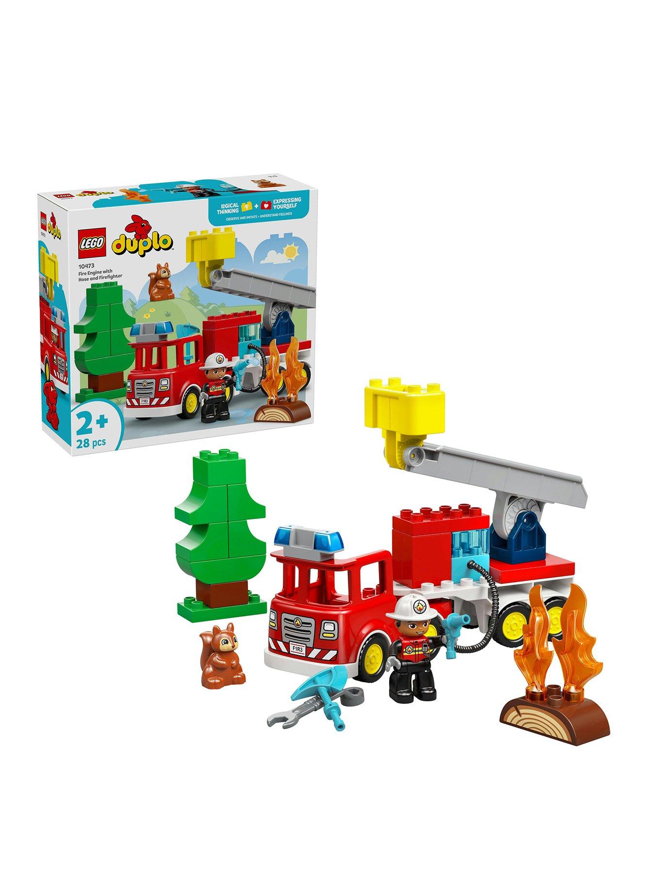 LEGO Duplo Fire Engine with Hose and Firefighter (10473)