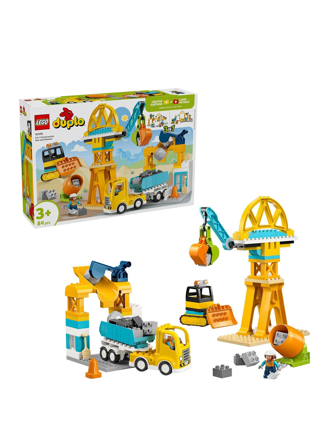 LEGO Duplo 3 in 1 Construction Site and Vehicles